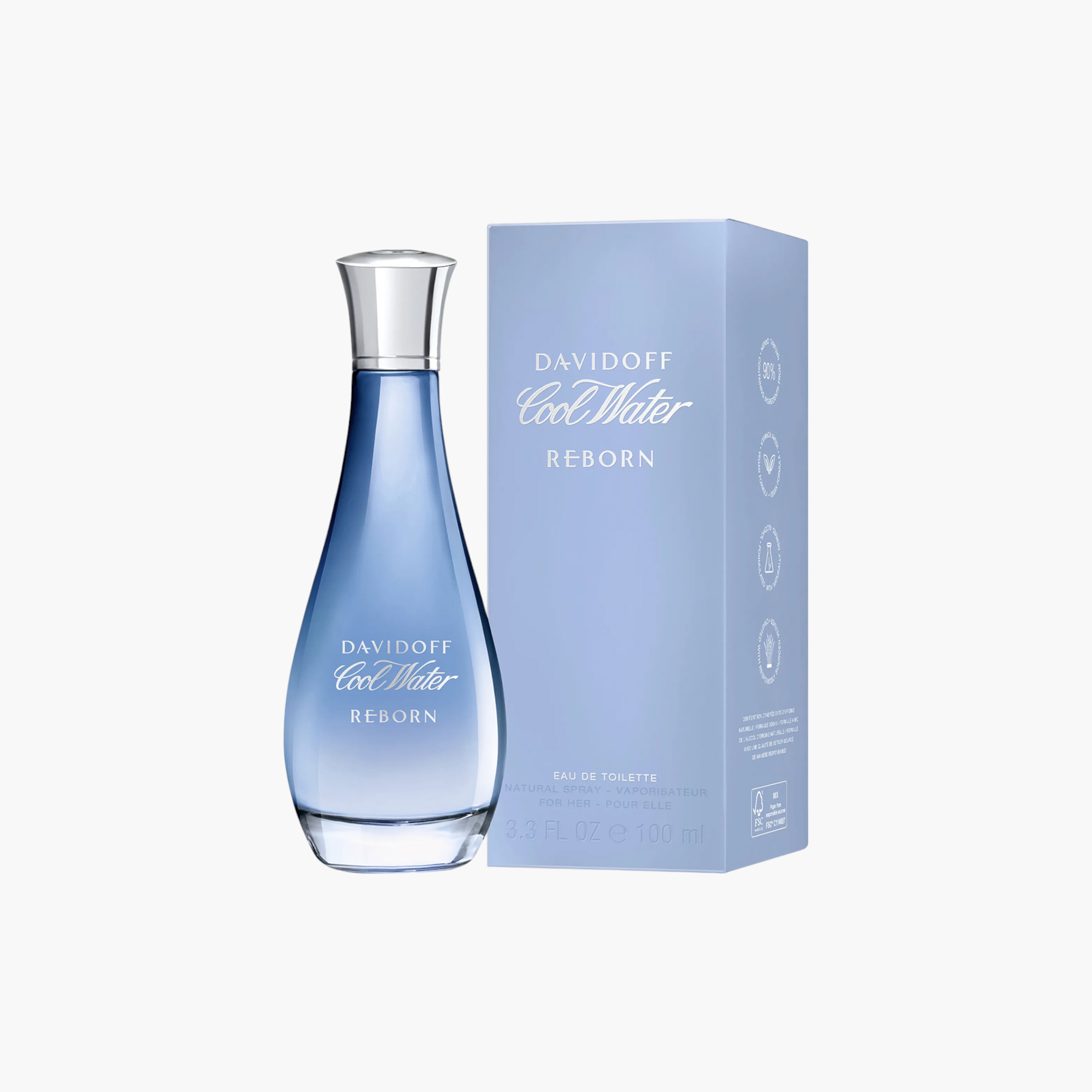 Davidoff Coolwater Reborn Eau de Toilette for Women - 100 ml-beautyandpersonalcare-fragrance-women-image-2