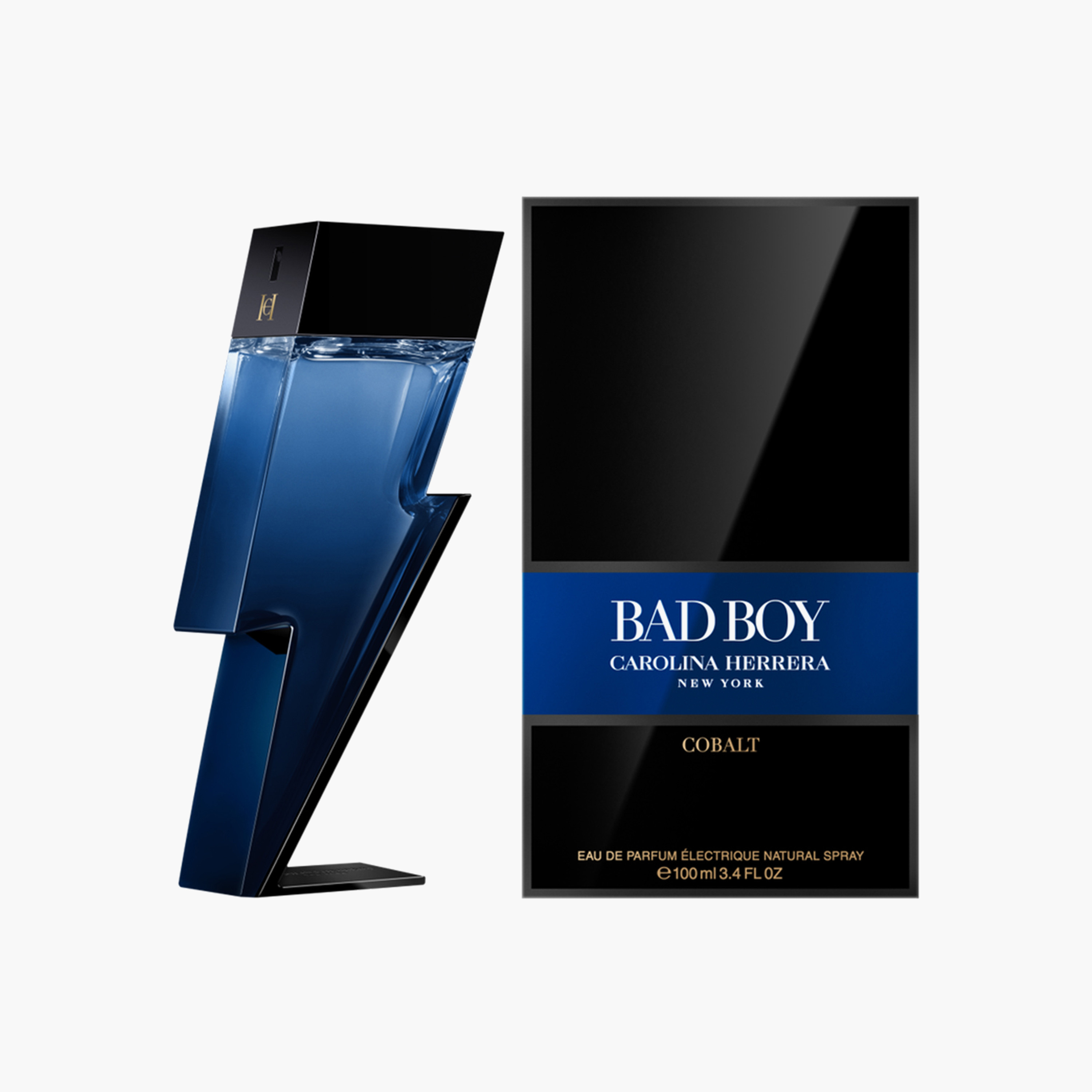 Carolina Herrera Bad Boy Cobalt Electrique Eau de Parfum for Men - 100 ml-beautyandpersonalcare-fragrance-men-image-2