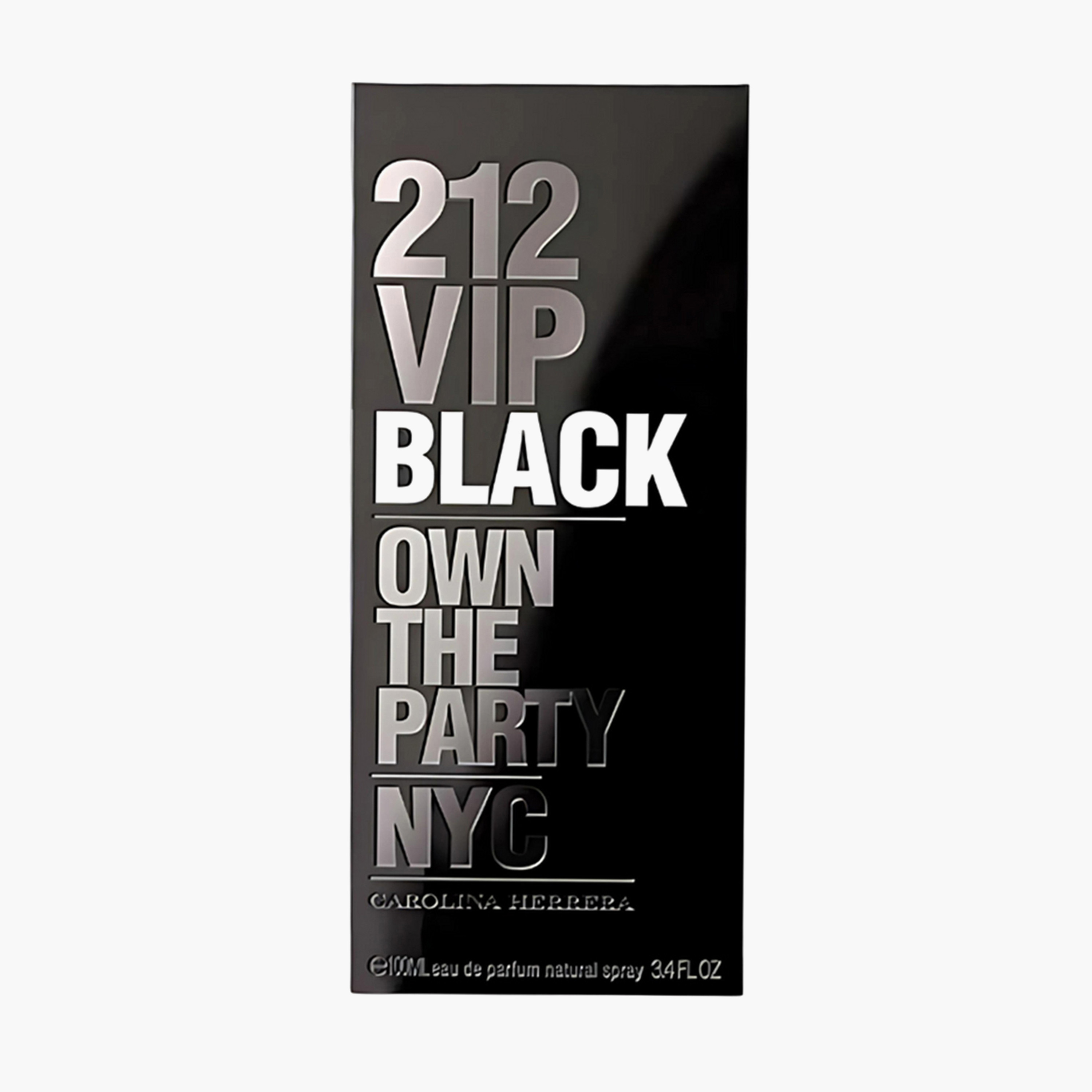 Carolina Herrera 212 VIP Black Eau de Parfum for Men - 100 ml-beautyandpersonalcare-fragrance-men-image-3