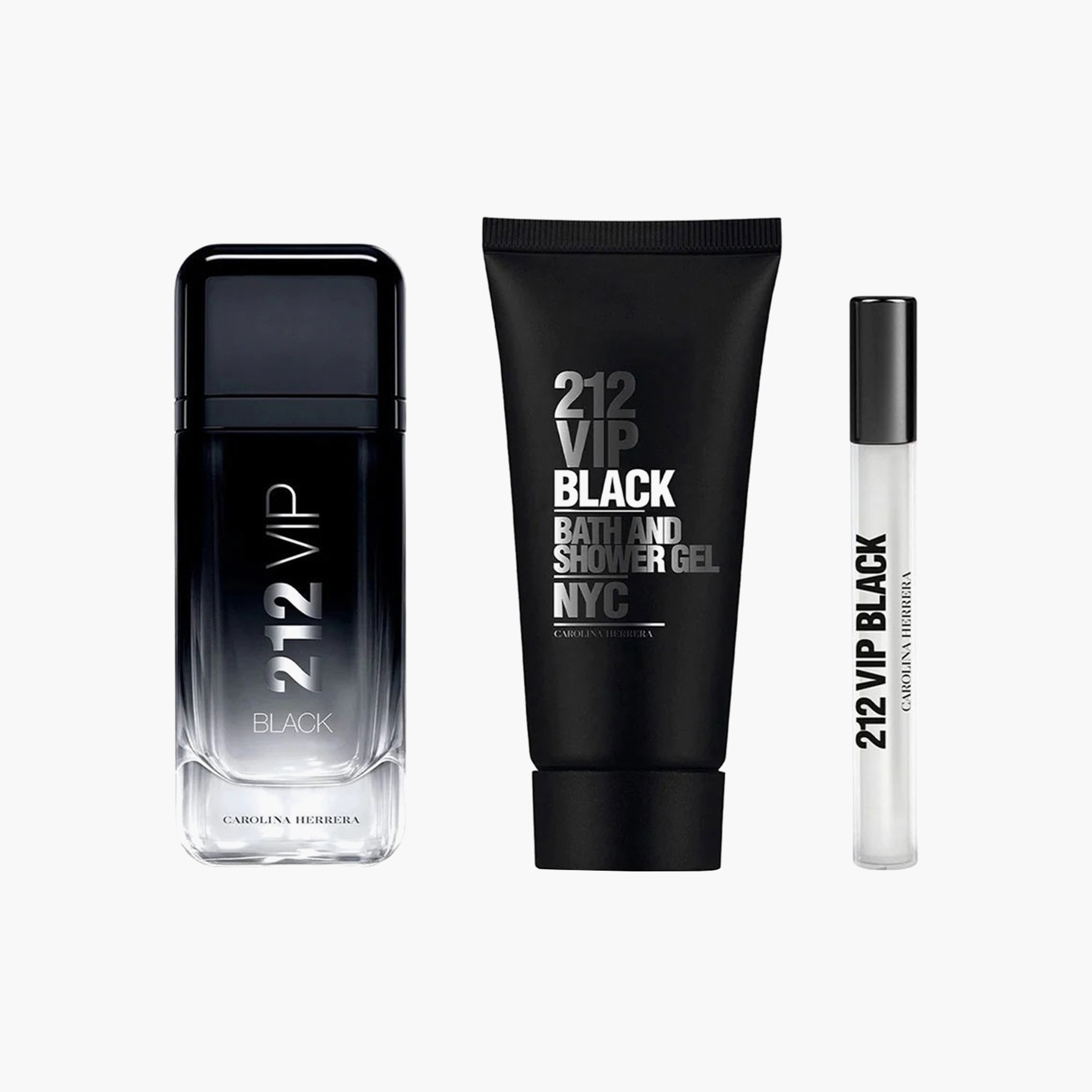 Carolina Herrera 212 VIP Black 3-Piece Eau de Parfum Set for Men-beautyandpersonalcare-fragrance-men-image-1