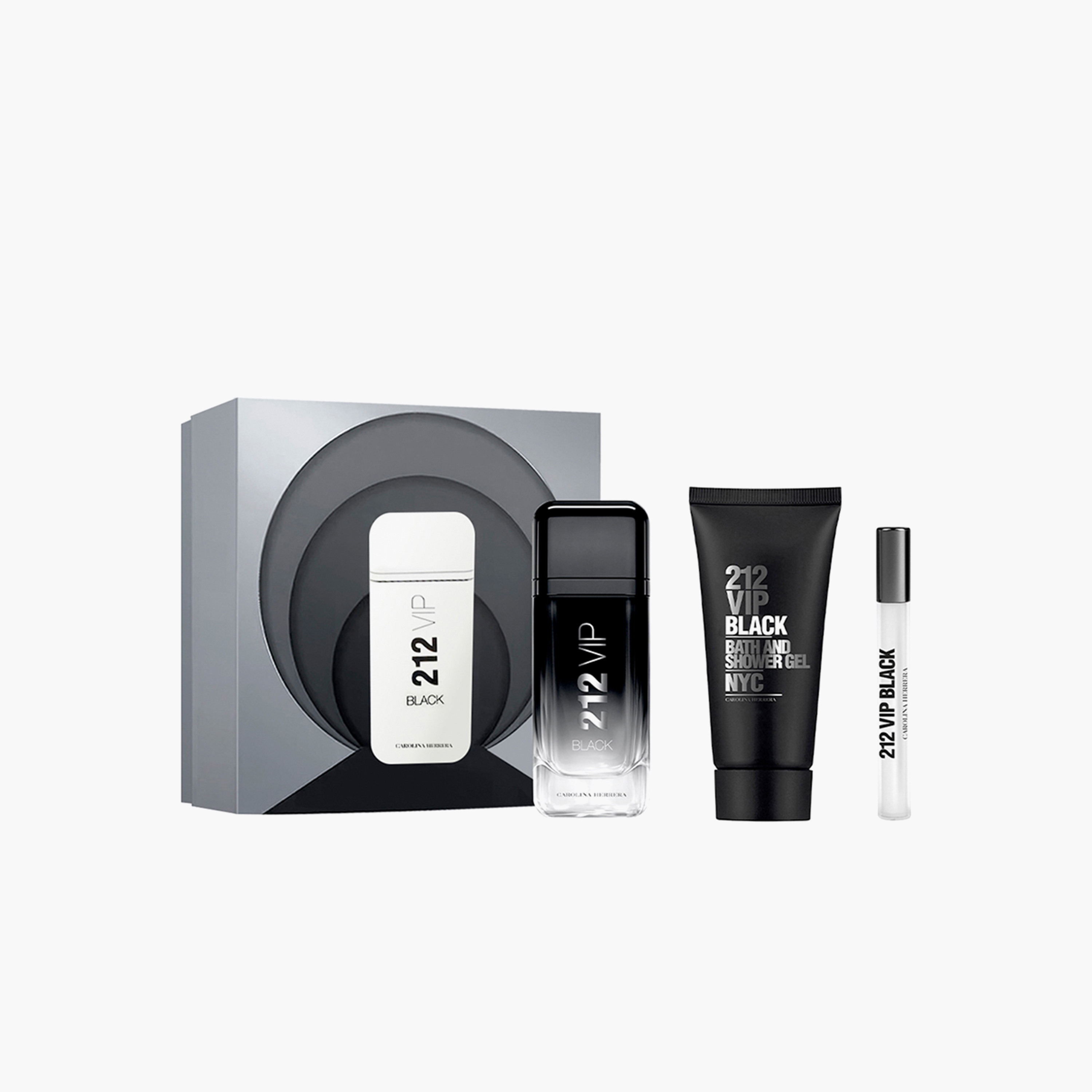 Carolina Herrera 212 VIP Black 3-Piece Eau de Parfum Set for Men-beautyandpersonalcare-fragrance-men-image-3