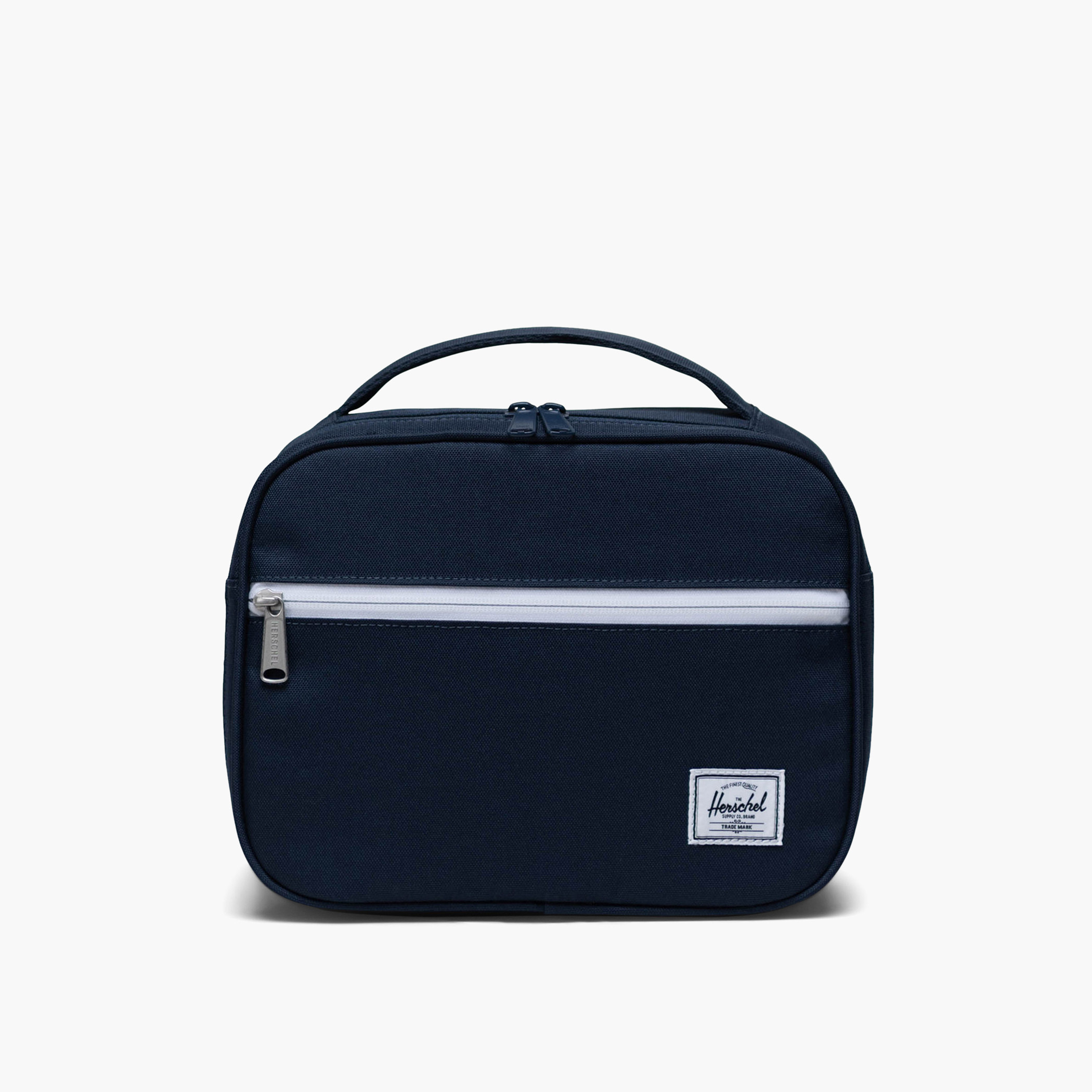 Herschel Supply Co Solid Lunch Bag with Handle and Zip Closure-school-lunchessentials-lunchbags-image-1