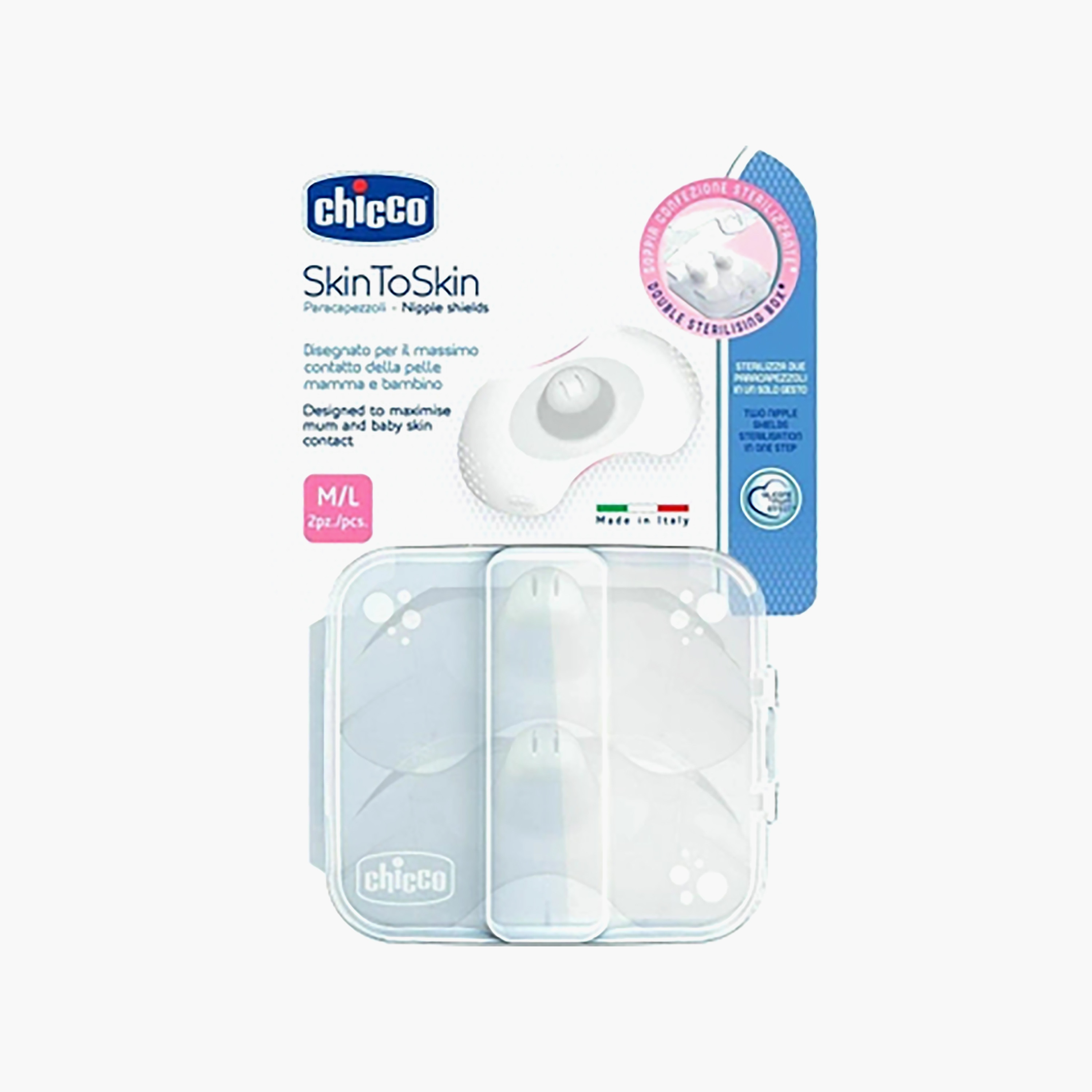 Chicco 2-Piece Silicone Nipple Shield, M-L-baby-feeding-breastfeedingandcare-image-1