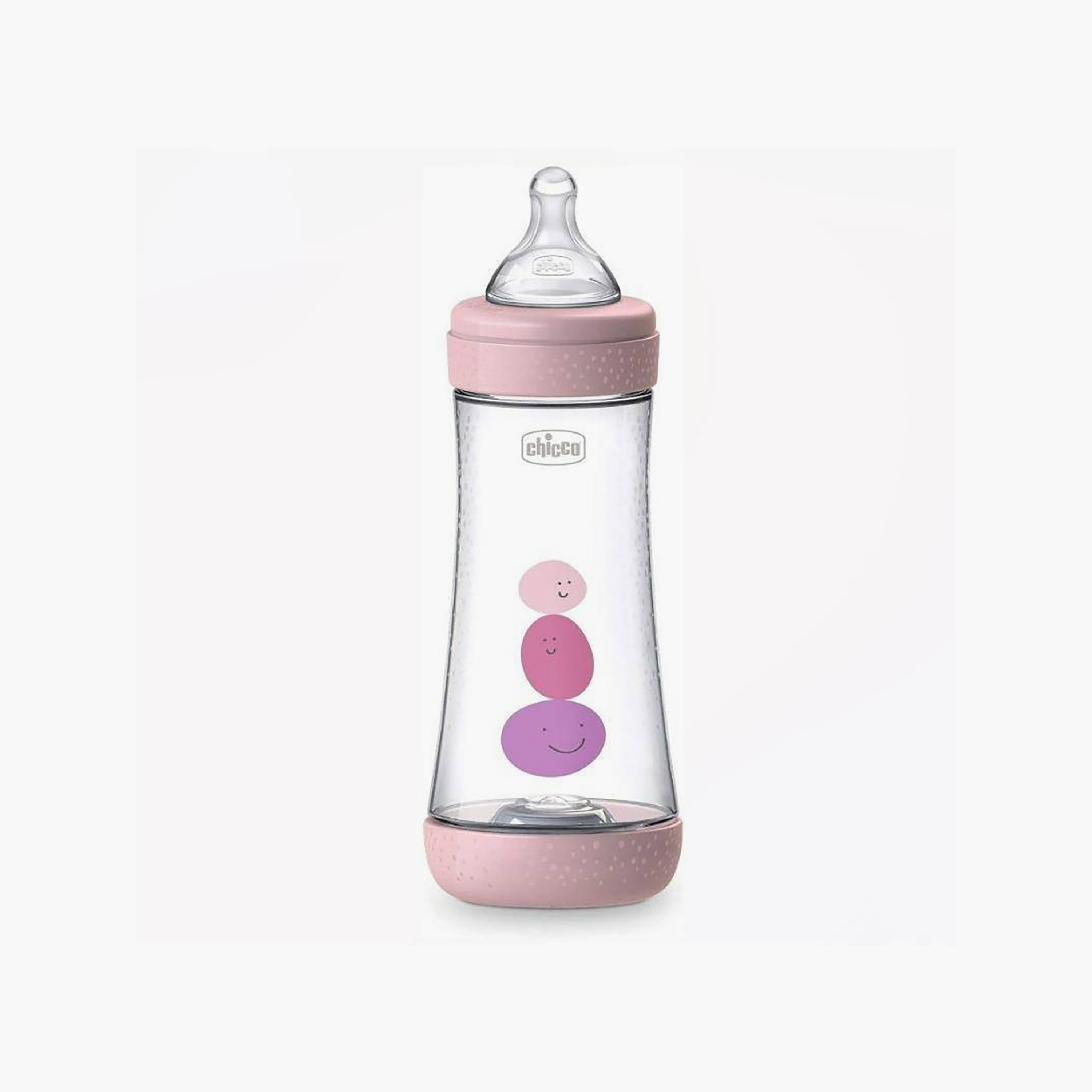 Chicco Perfect 5 Fast Flow Silicone Feeding Bottle, 300 ml-baby-feeding-feedingbottles-bottlesandteats-image-1