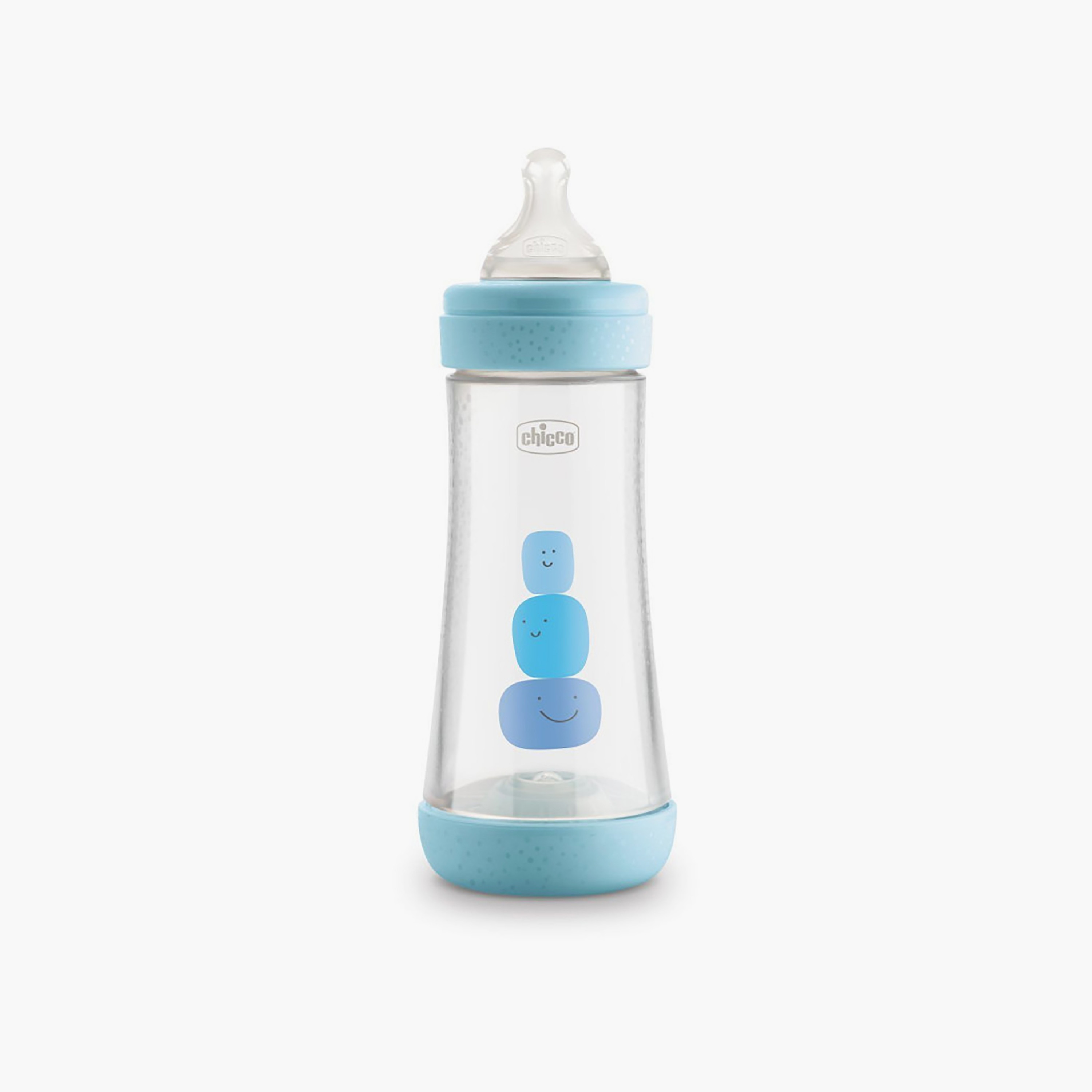 Chicco Perfect 5 Fast Flow Silicone Feeding Bottle, 300 ml-baby-feeding-feedingbottles-bottlesandteats-image-1