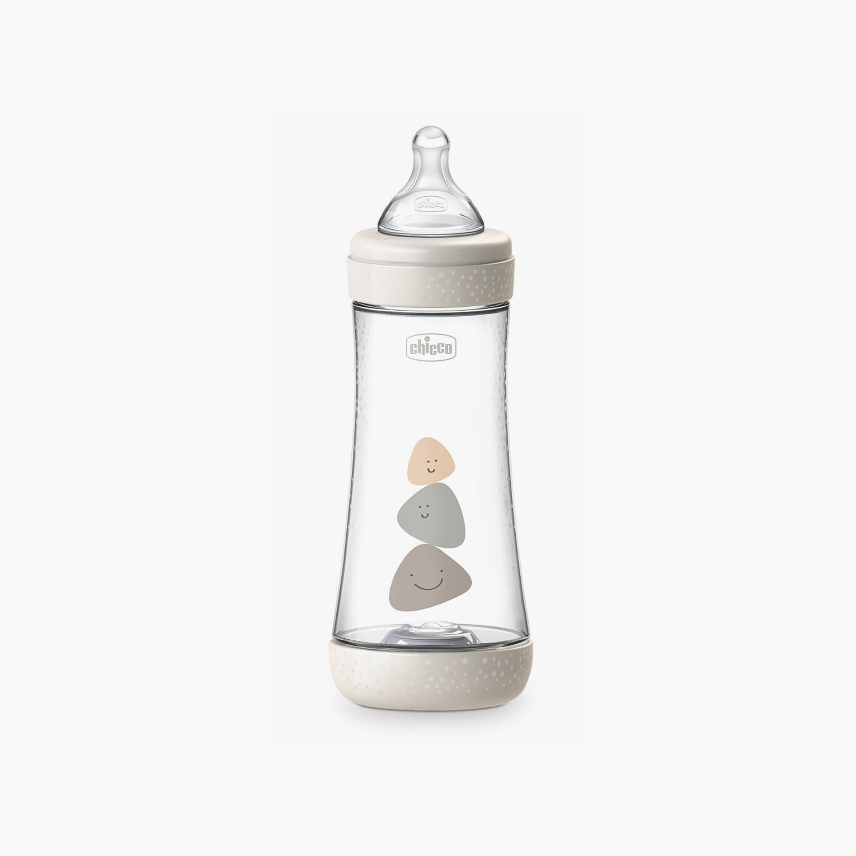 Chicco Perfect 5 Fast Flow Silicone Feeding Bottle, 300 ml-baby-feeding-feedingbottles-bottlesandteats-image-1