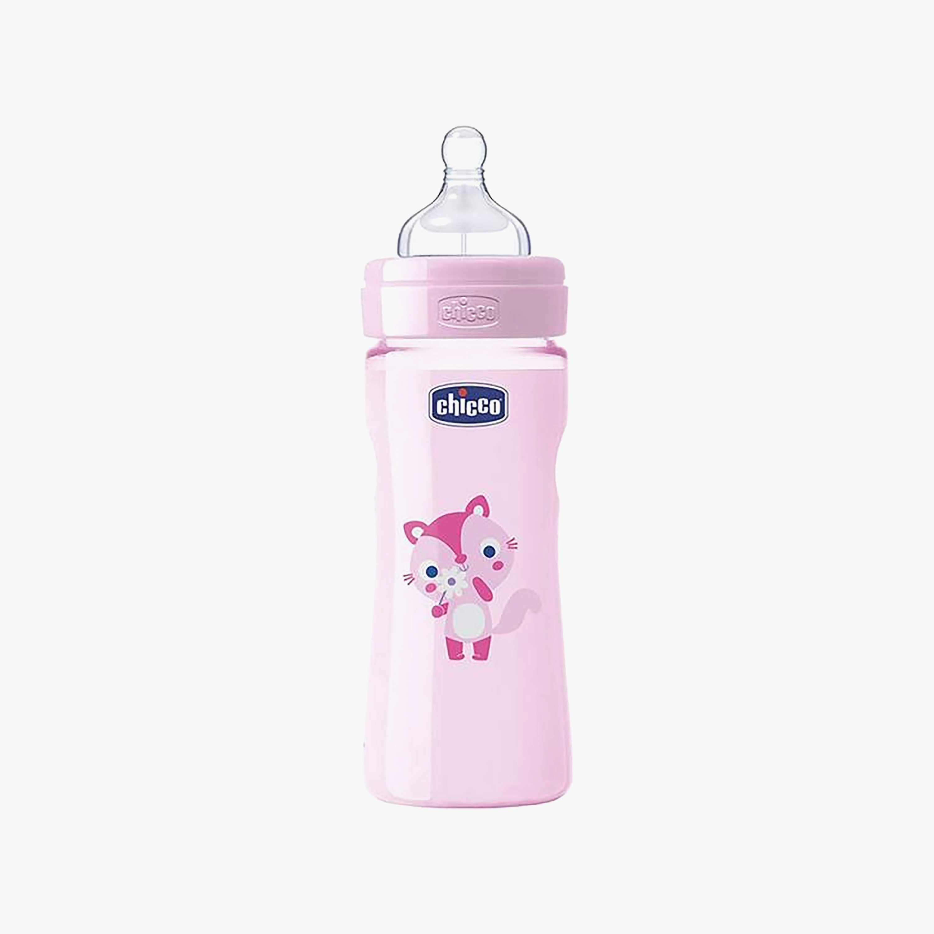Chicco Well Being Silicone Feeding Bottle, 250 ml-baby-feeding-feedingbottles-bottlesandteats-image-1