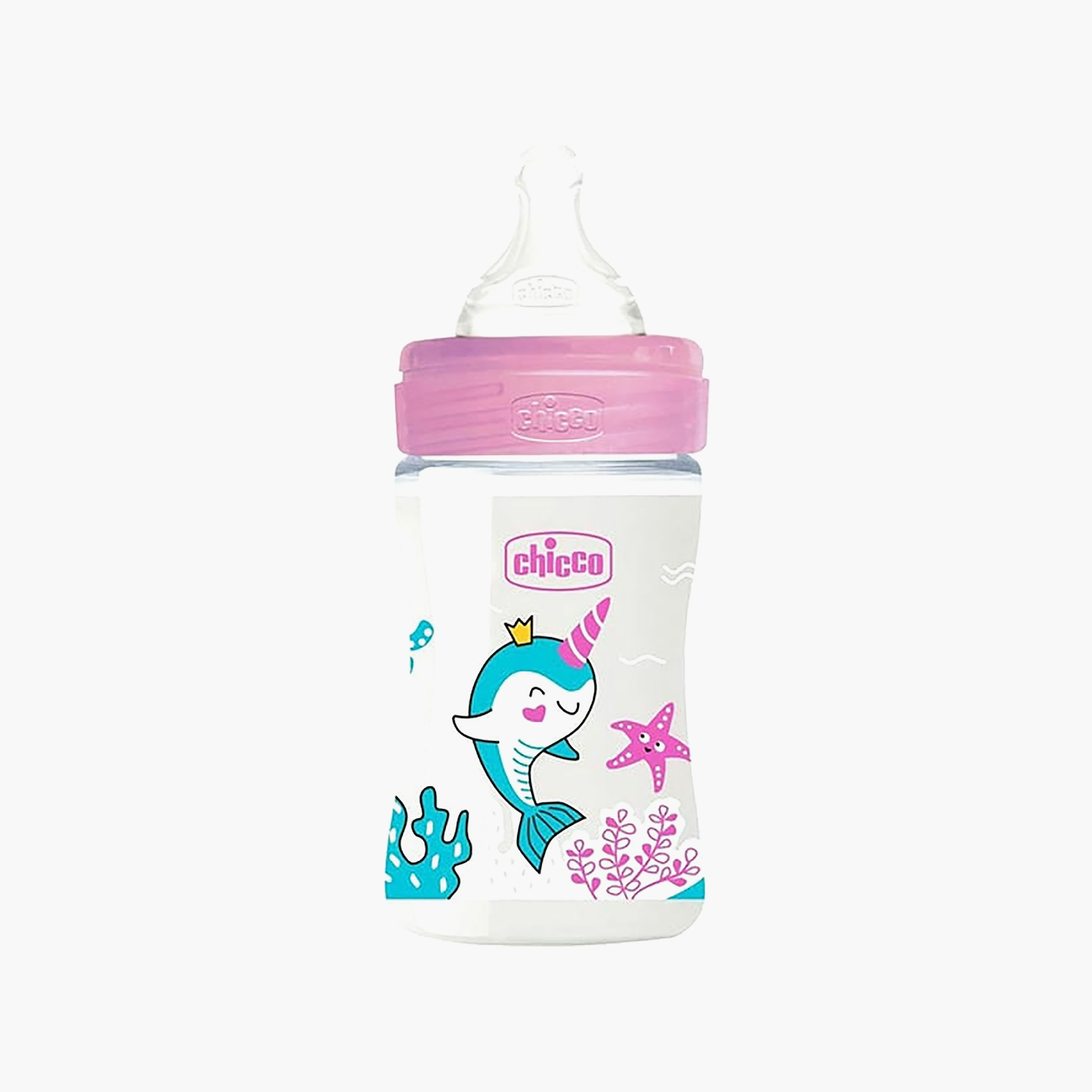زجاجة رضاعة سيليكون ويل بيينج بطيئة التدفق من شيكو، 150 مل-baby-feeding-feedingbottles-bottlesandteats-image-4