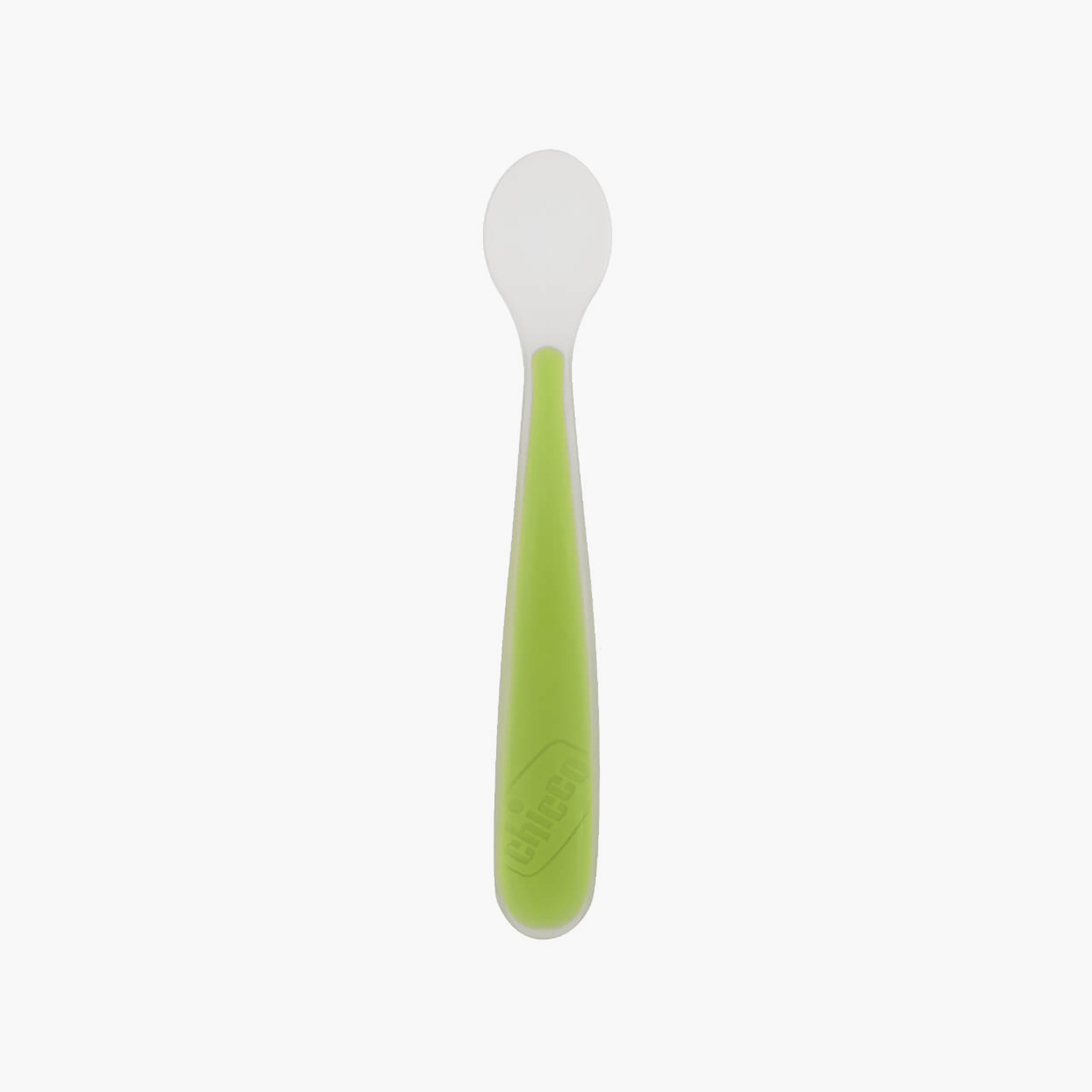 Chicco Soft Silicone Spoon, 6 Months +, Green-baby-feeding-accessories-image-1