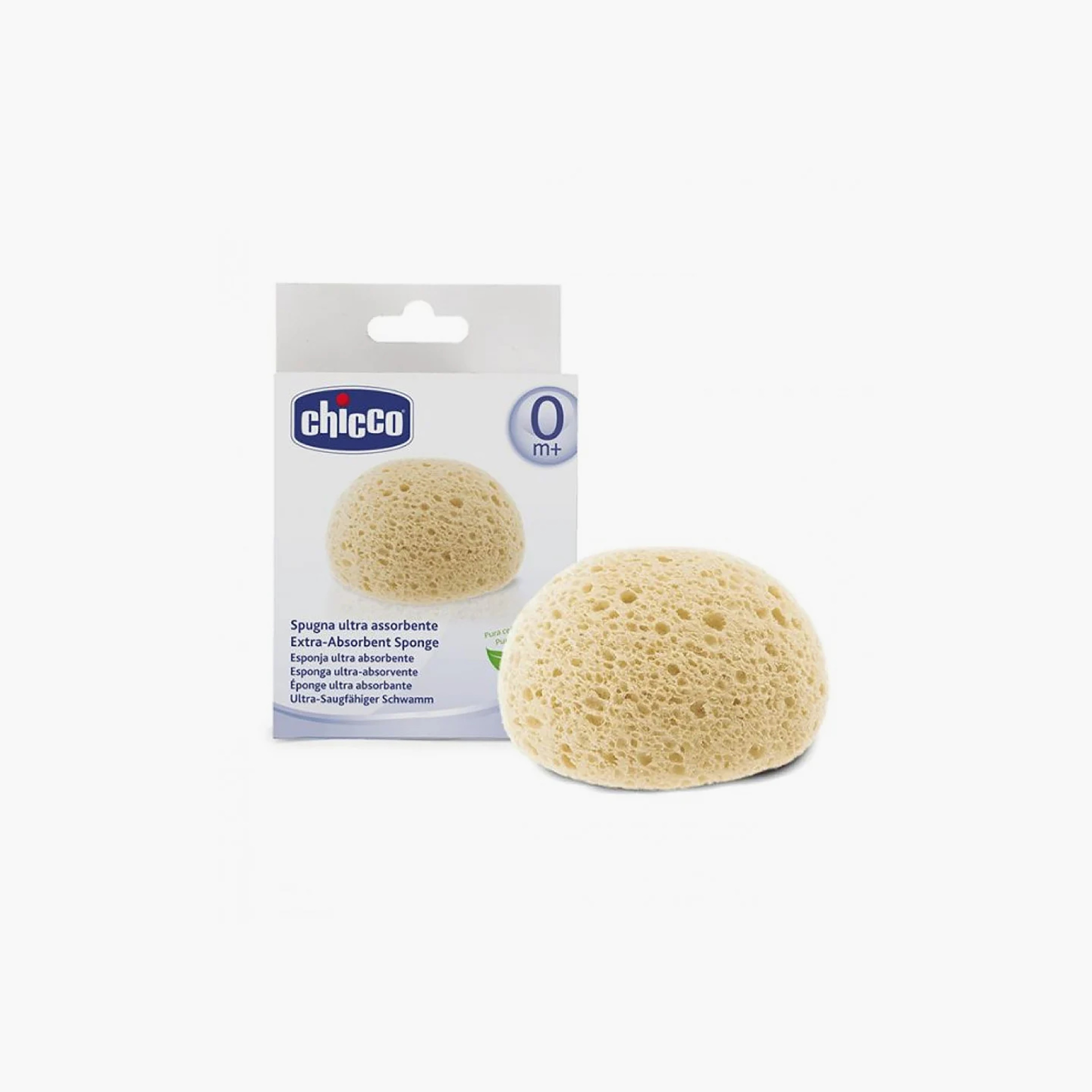 Chicco Safe & Hygiene Extra Absorbent Bath Sponge-baby-healthandsafety-babyproofing-image-1