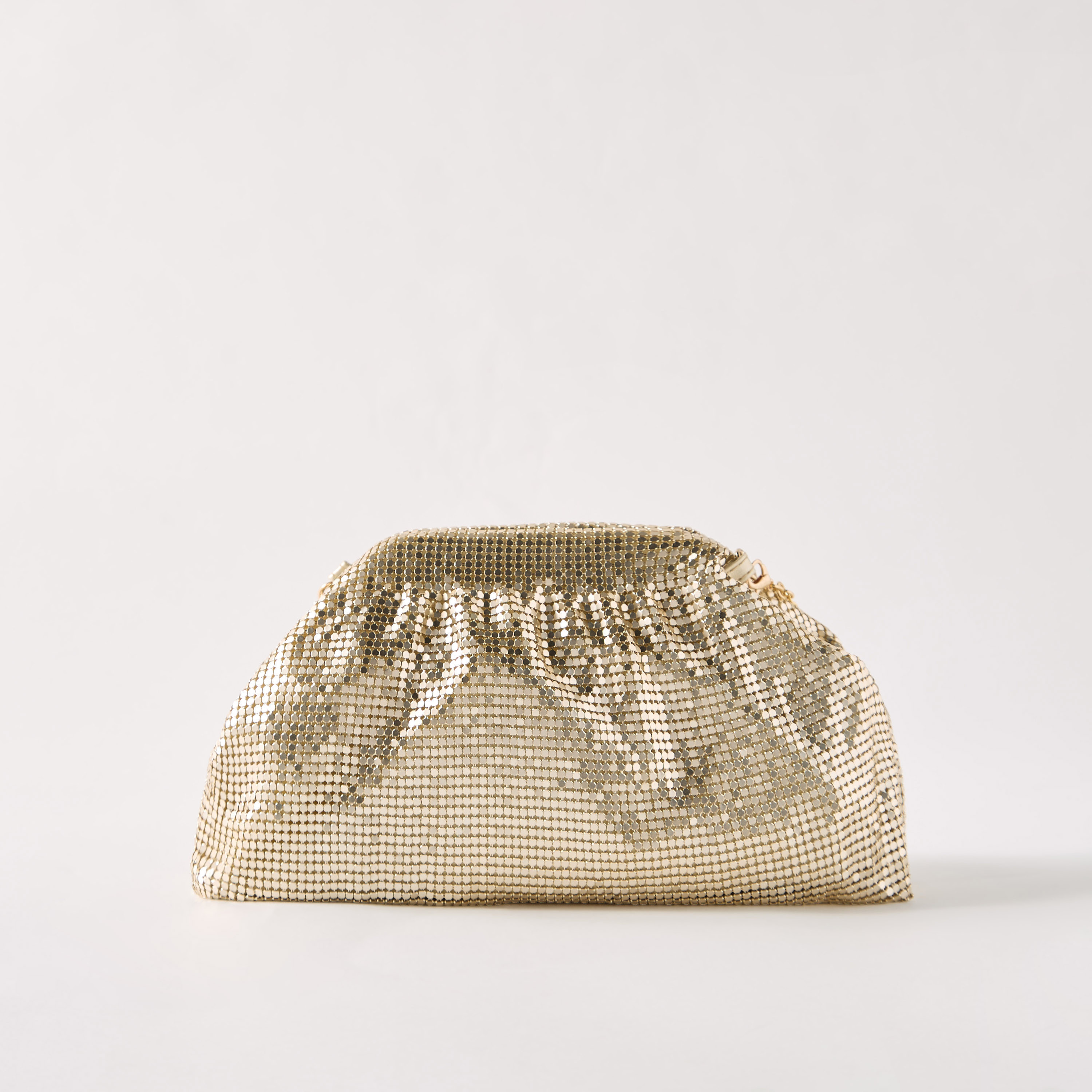 Sasha Embellished Clutch with Magnetic Closure and Chain Strap-women-bagsandwallets-handbags-image-5