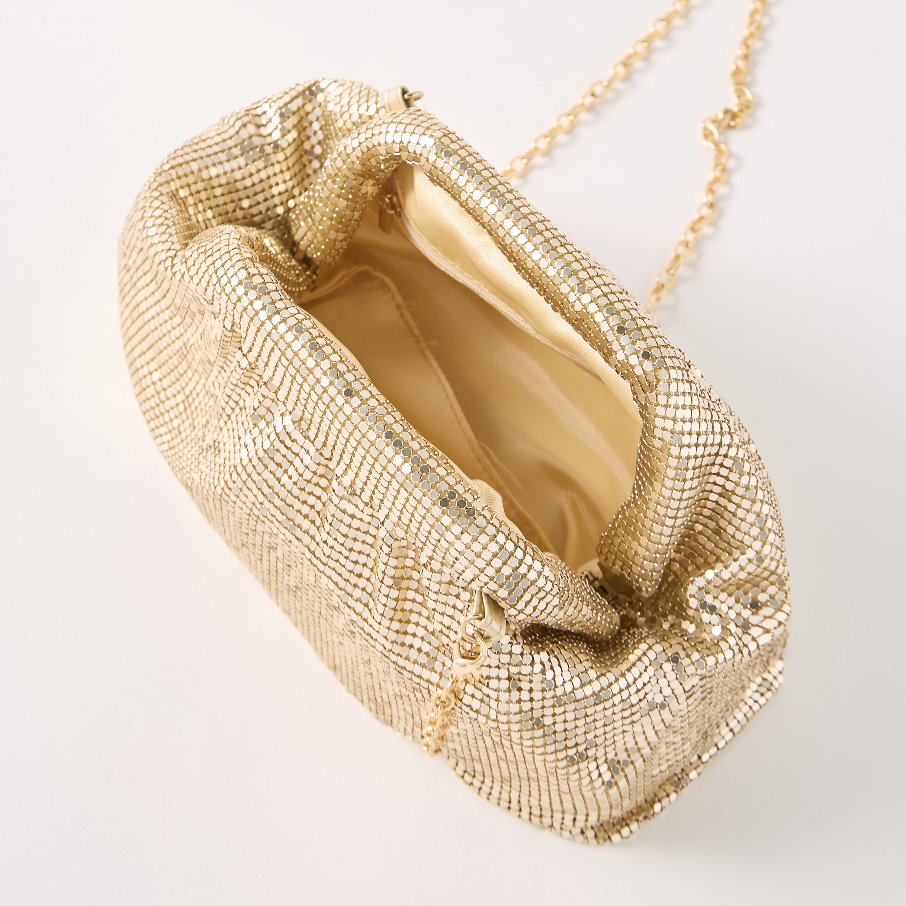 Sasha Embellished Clutch with Magnetic Closure and Chain Strap-women-bagsandwallets-handbags-image-6