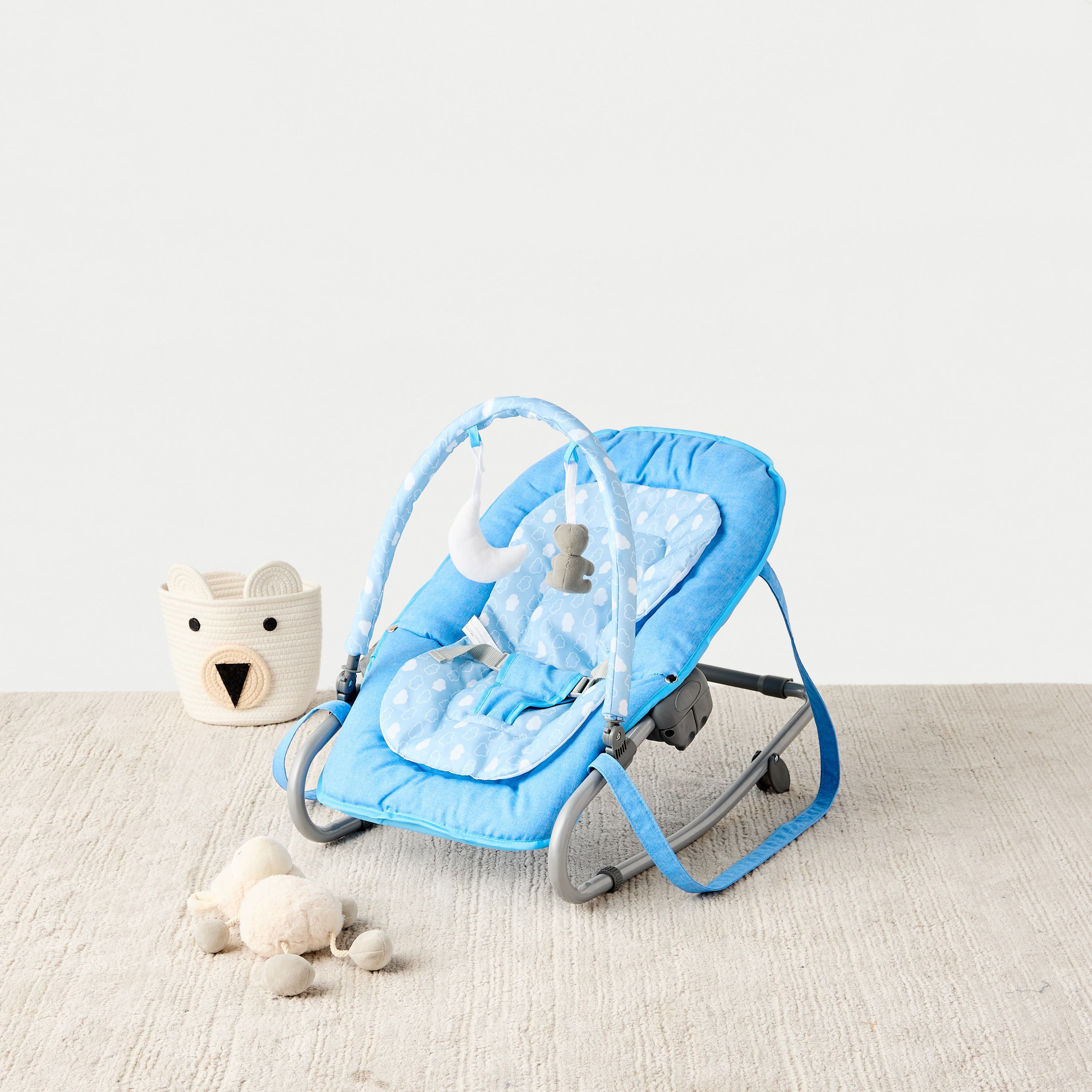 كرسي هزّاز برين مع ألعاب من جونيورز-baby-infantactivity-rockers-image-1