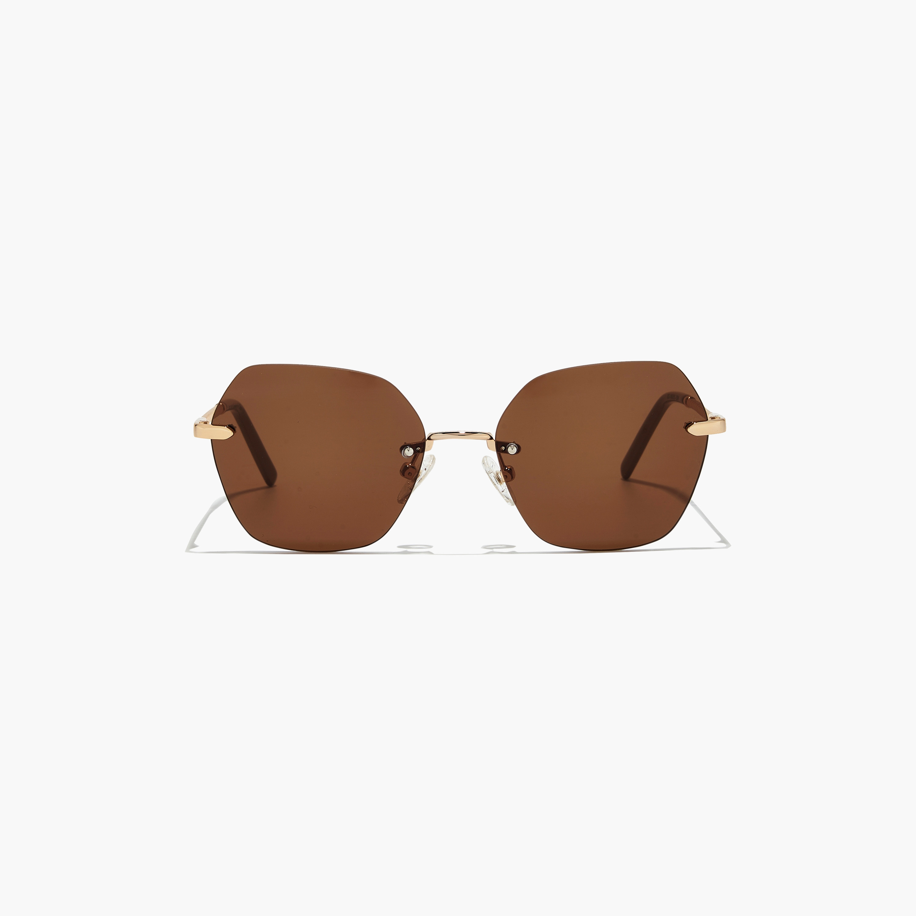 30Sundays ARIA 's Brown Lens 53 MM Geometric Sunglasses -women-sunglasses-image-3
