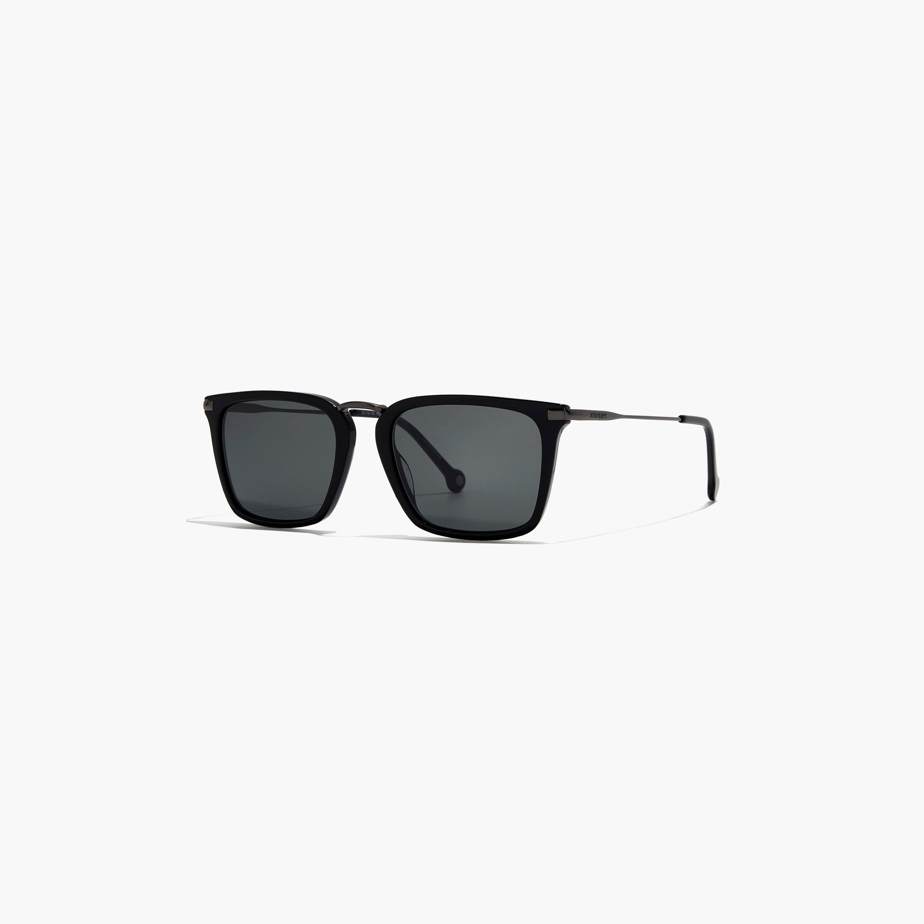 نظارة شمسية بعدسات سوداء ذات مربعة الشكل من 30 ساندايز سولاراس مع 53 مم -men-sunglasses-image-1
