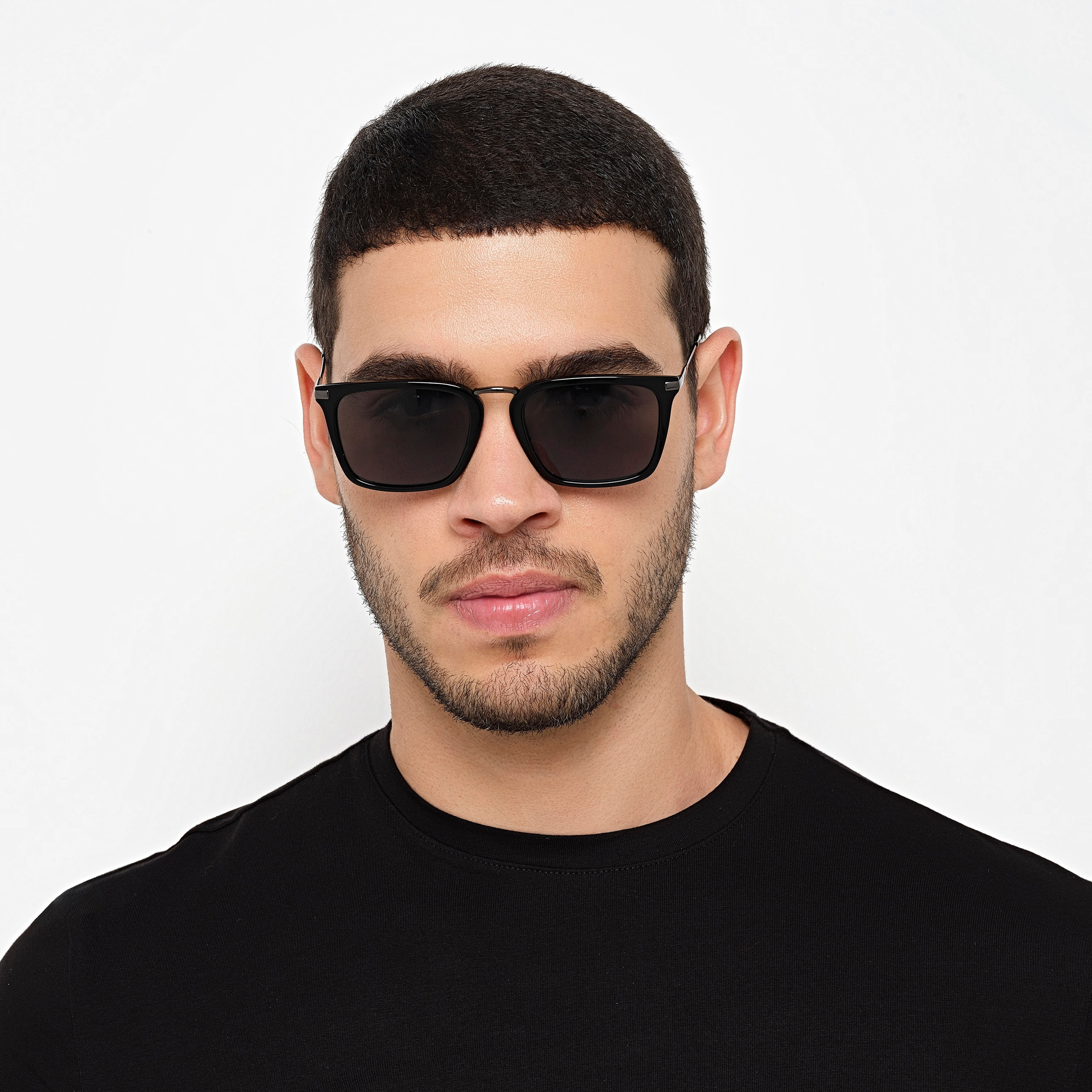 نظارة شمسية بعدسات سوداء ذات مربعة الشكل من 30 ساندايز سولاراس مع 53 مم -men-sunglasses-image-5