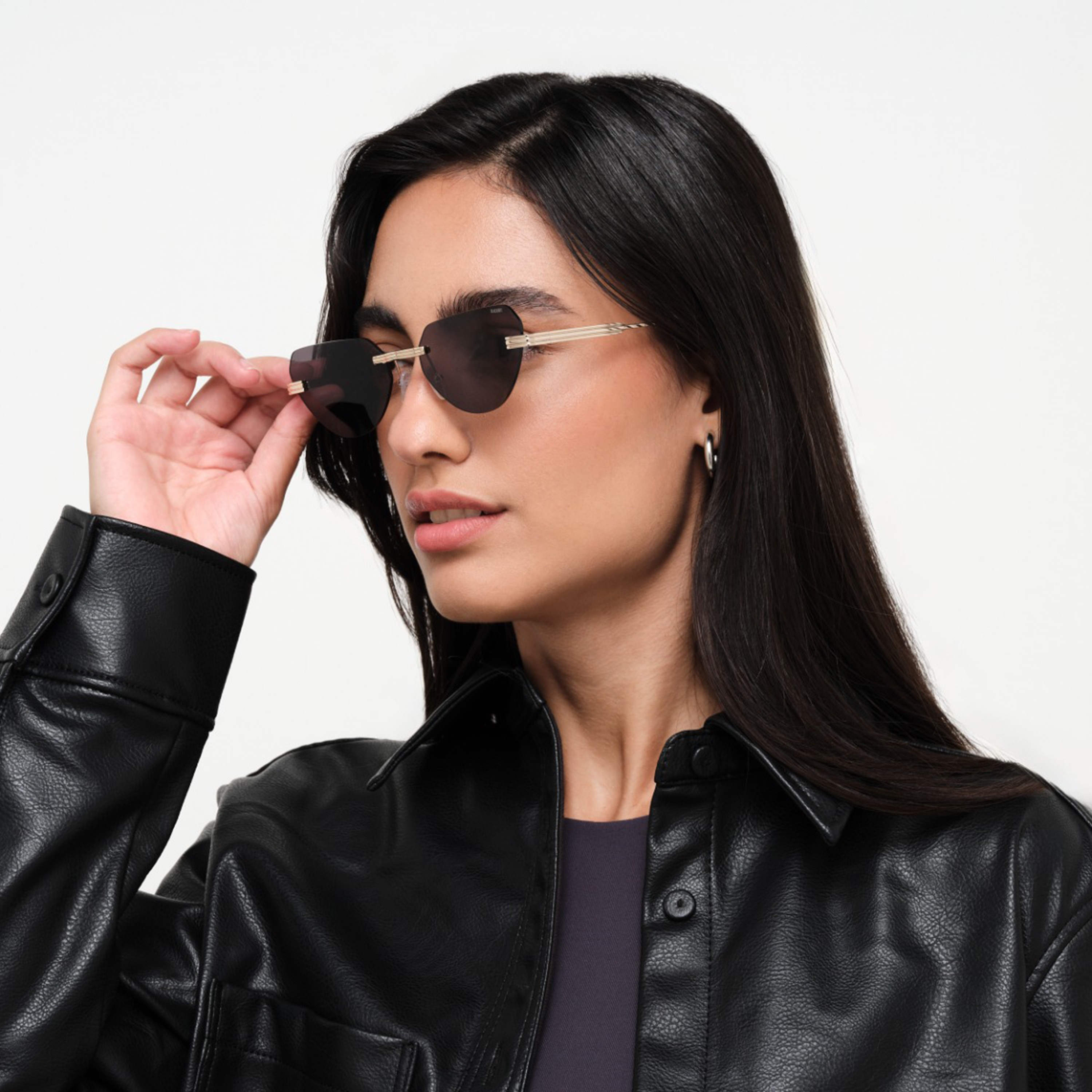 نظارة شمسية بعدسات سوداء ذات كات آي من بلاك أوت لوستر مع 54 مم -women-sunglasses-image-6
