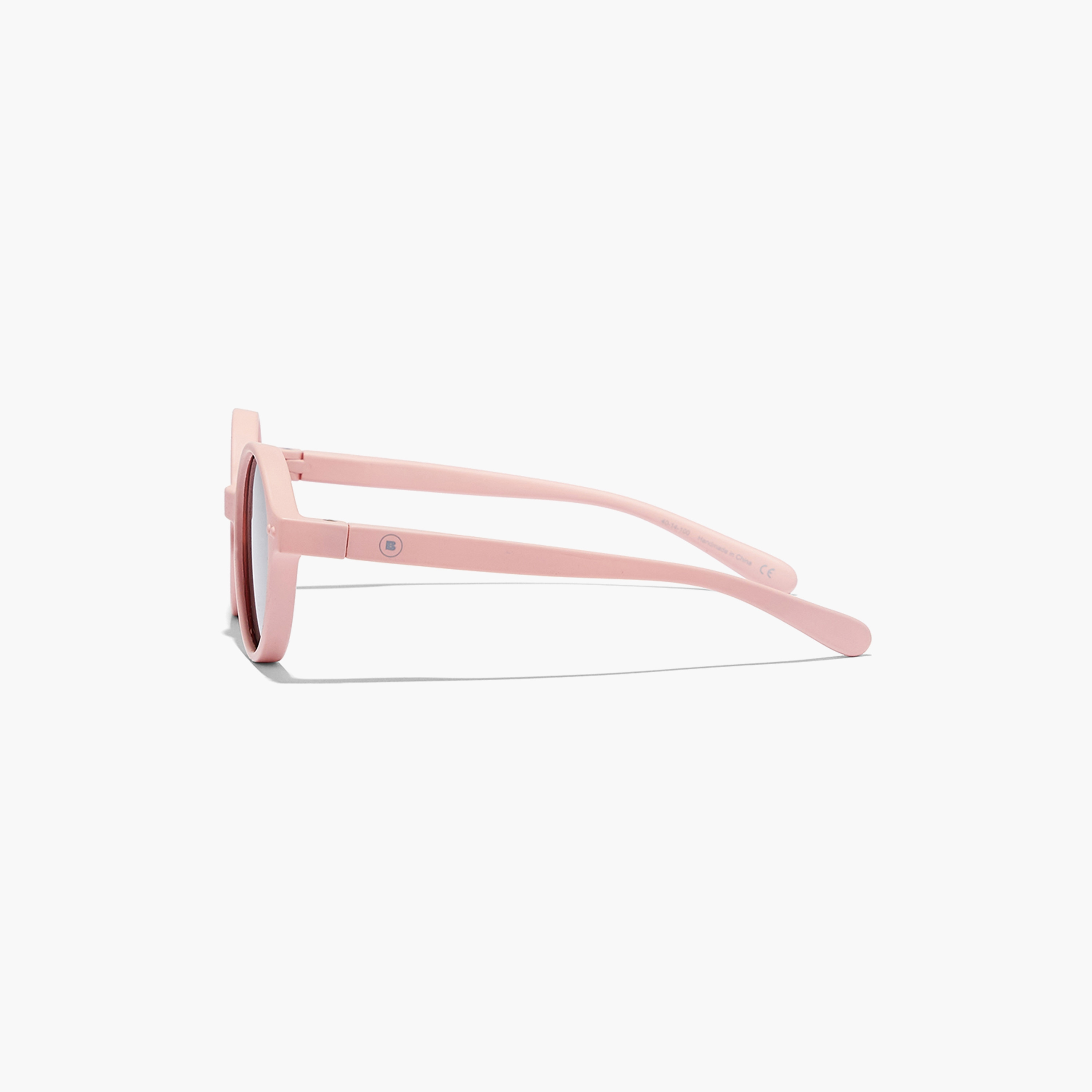 Babamio Kids Grey Lens 40 MM Round Sunglasses | BAB-000500-0907-girls-accessories-sunglasses-image-4