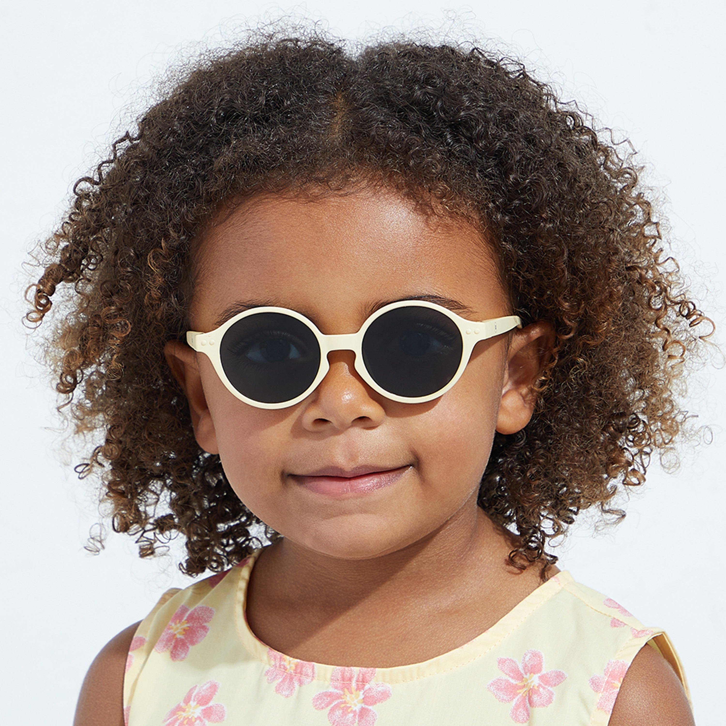 Babamio Kids Grey Lens 40 MM Round Sunglasses | BAB-000500-2007-girls-accessories-sunglasses-image-5