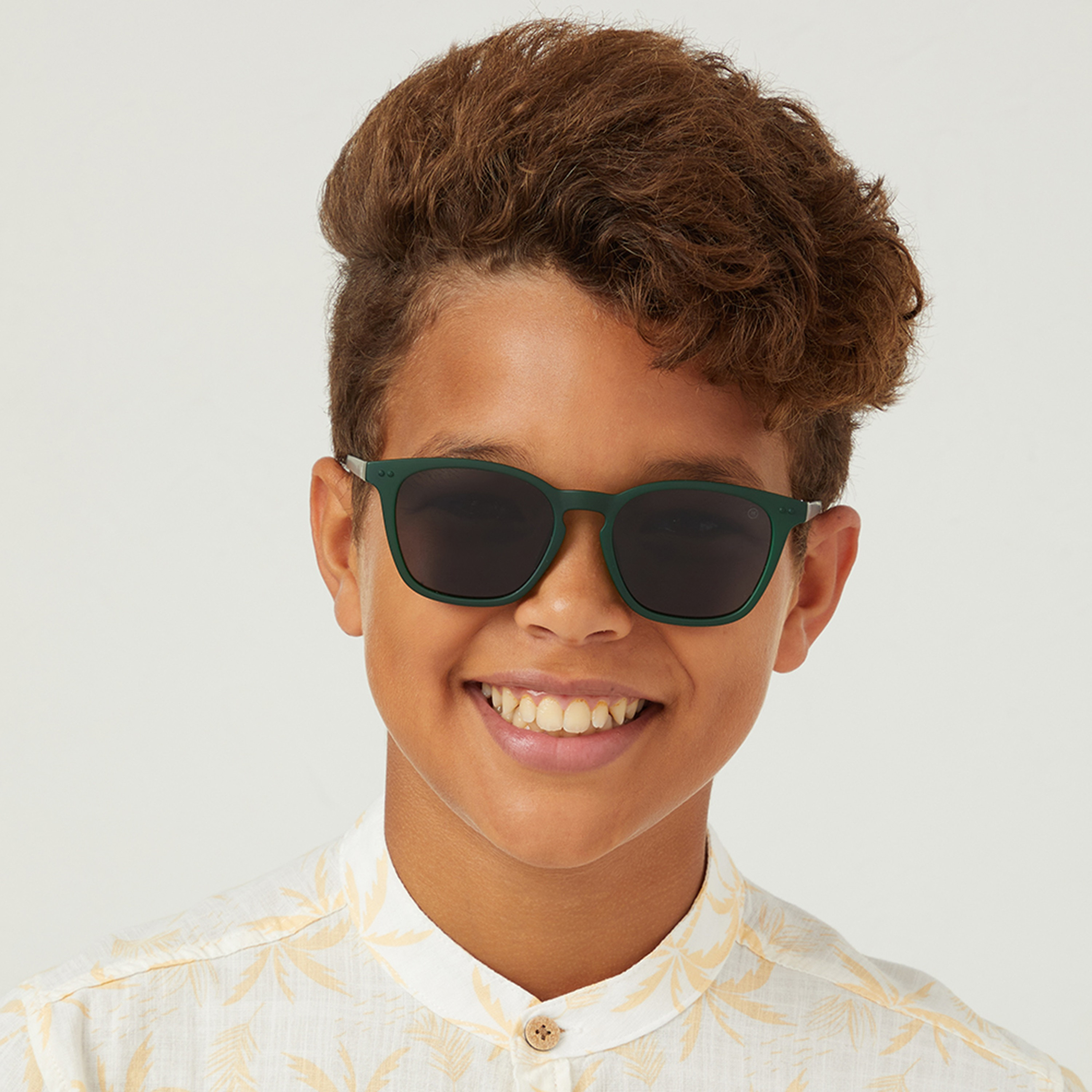 Babamio Kids Grey Lens 51 MM Square Sunglasses | BAB-000504-0607-girls-accessories-sunglasses-image-6