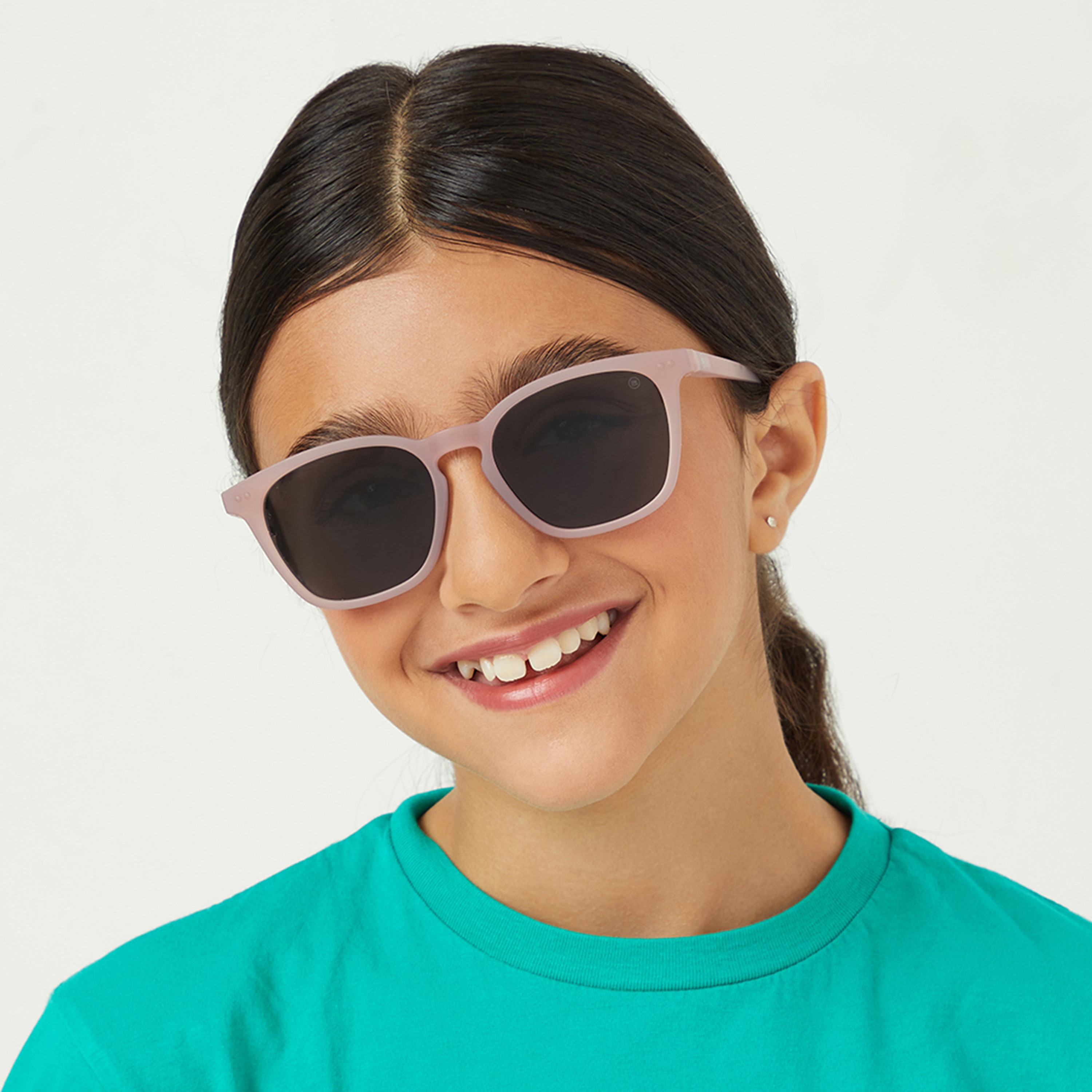 Babamio Kids Grey Lens 51 MM Square Sunglasses | BAB-000504-0907-girls-accessories-sunglasses-image-5