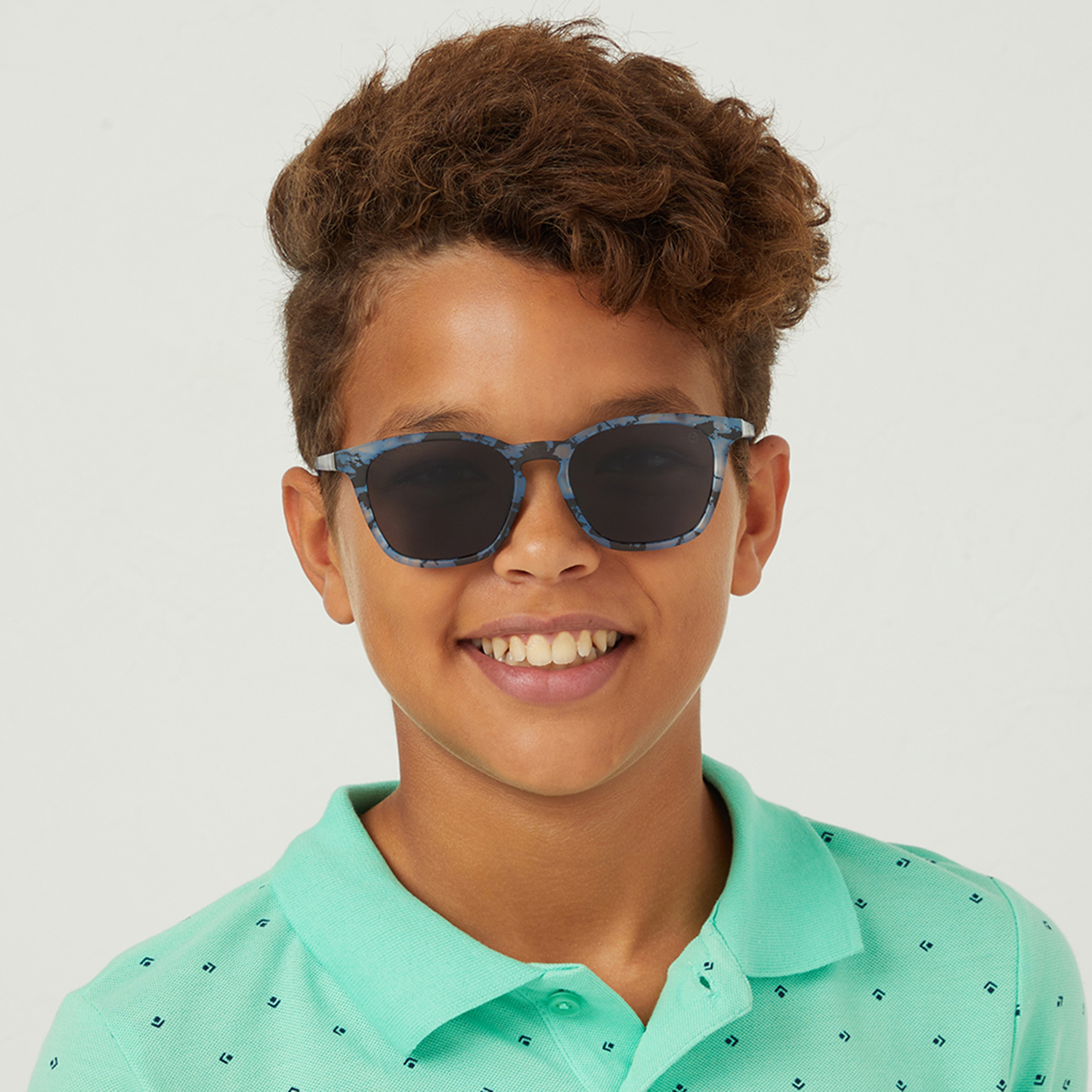 Babamio Kids Grey Lens 51 MM Square Sunglasses | BAB-000504-2807-girls-accessories-sunglasses-image-6