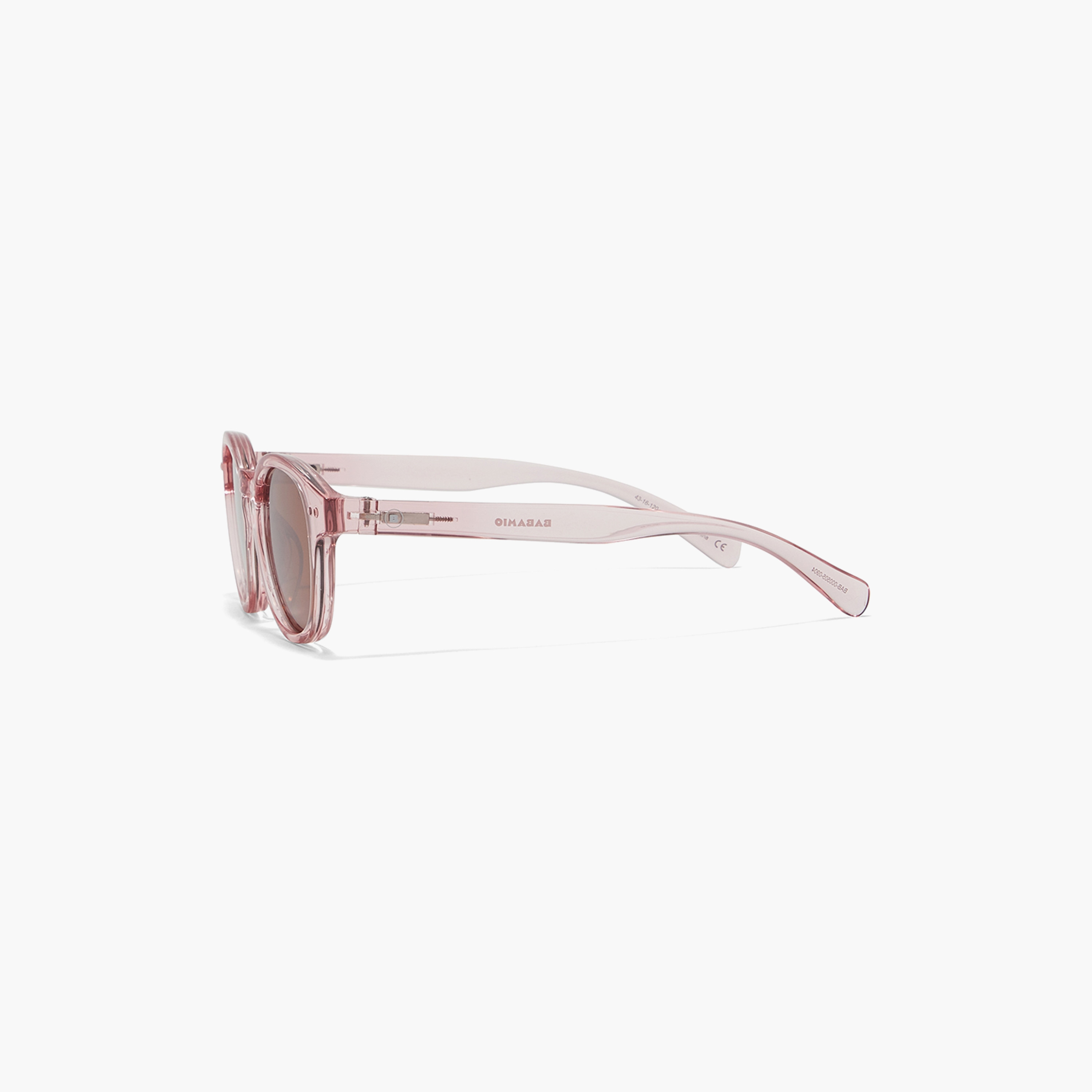 Babamio Kids Brown Lens 43 MM Round Sunglasses | BAB-000505-0904-girls-accessories-sunglasses-image-4