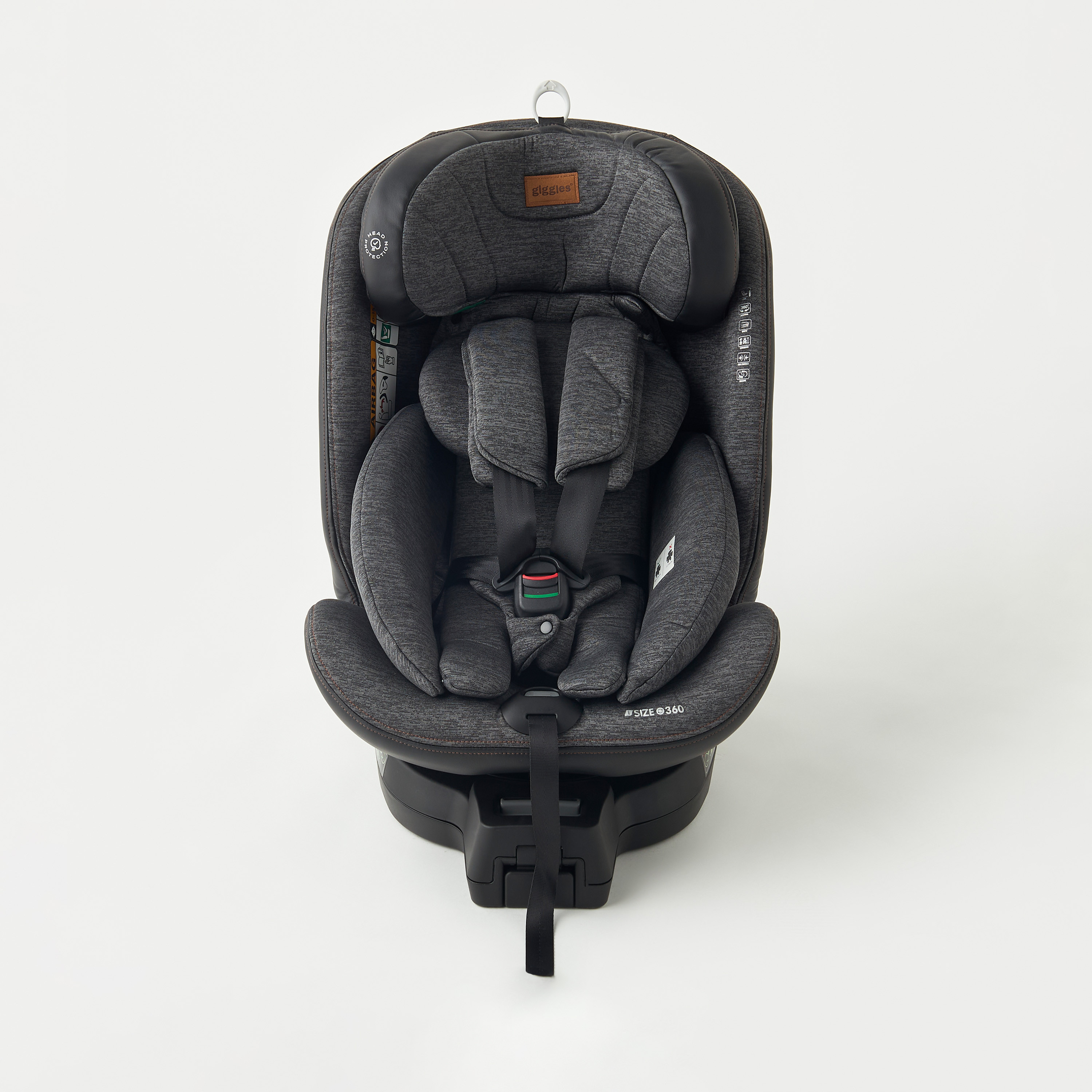 مقعد سيارة قابل للتحويل فوييج آي سايز بنظام إمالة متعدد من جيجلز-baby-gear-carseats-image-2