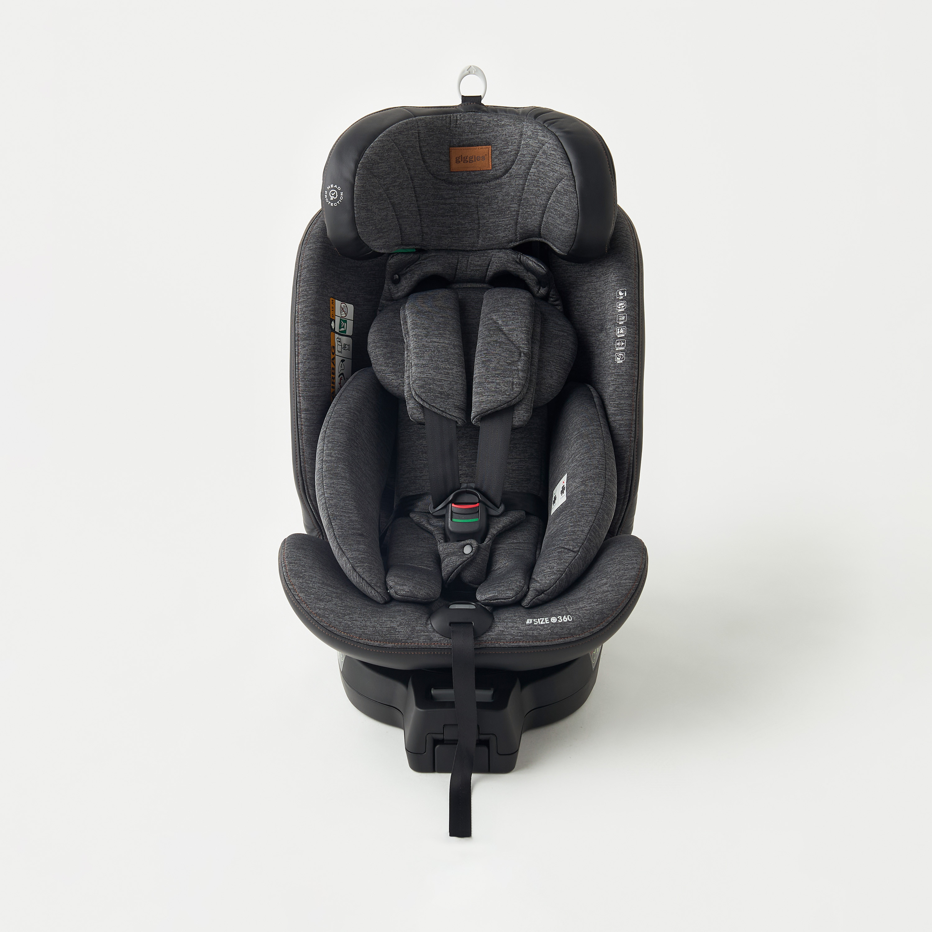 مقعد سيارة قابل للتحويل فوييج آي سايز بنظام إمالة متعدد من جيجلز-baby-gear-carseats-image-3