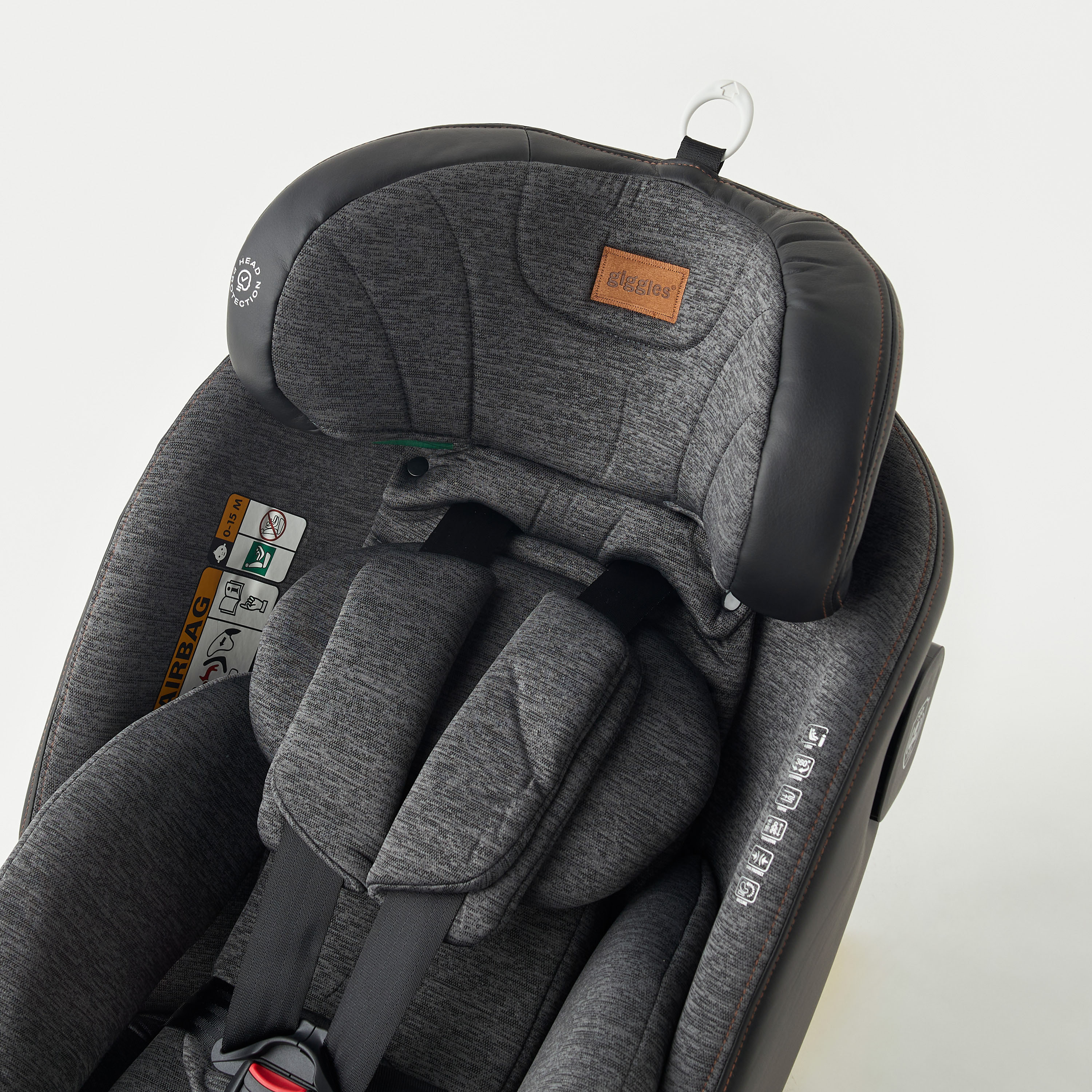 مقعد سيارة قابل للتحويل فوييج آي سايز بنظام إمالة متعدد من جيجلز-baby-gear-carseats-image-8