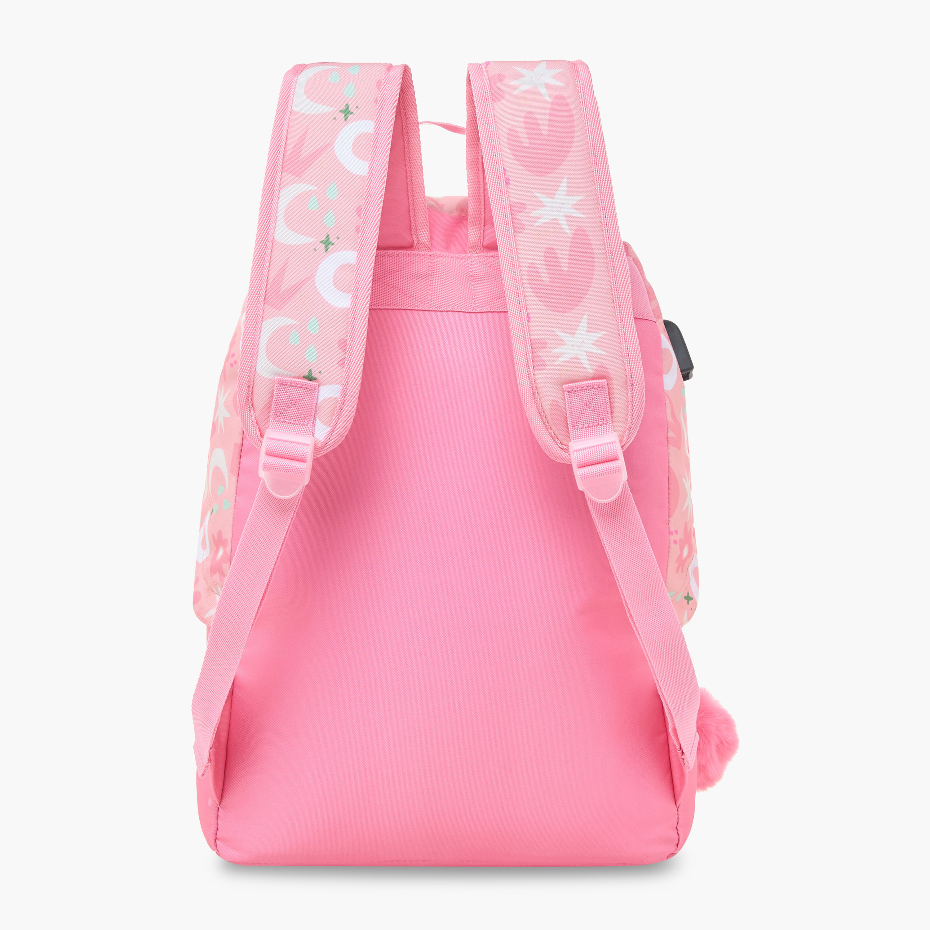 Juniors Printed Backpack with Laptop Compartment and Adjustable Strap - 16 inches-school-bagsandbackpacks-backpacks-image-3