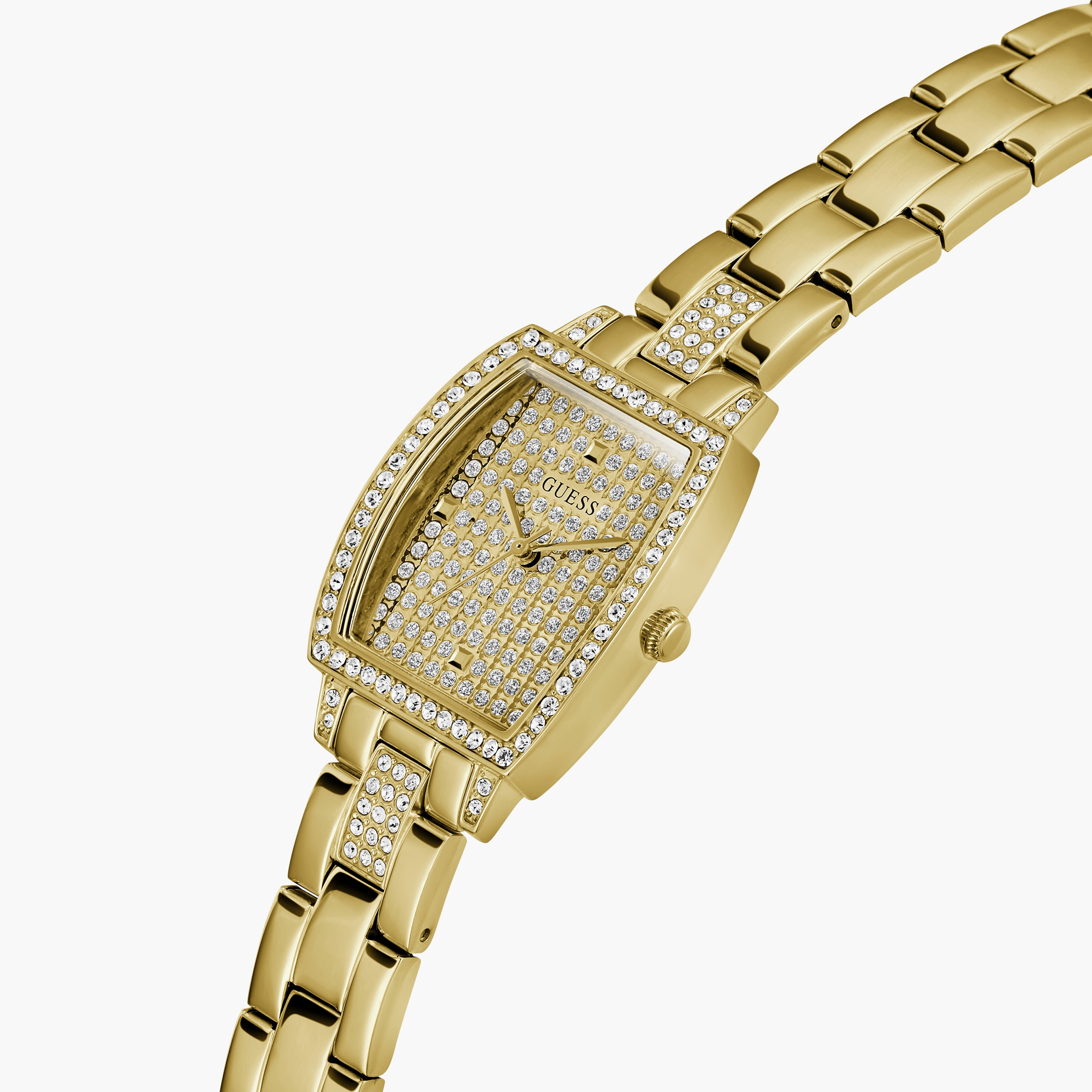 Guess Gold Analog Stainless Steel Strap Watch | GW0611L2-women-watchesandjewellery-watches-image-4