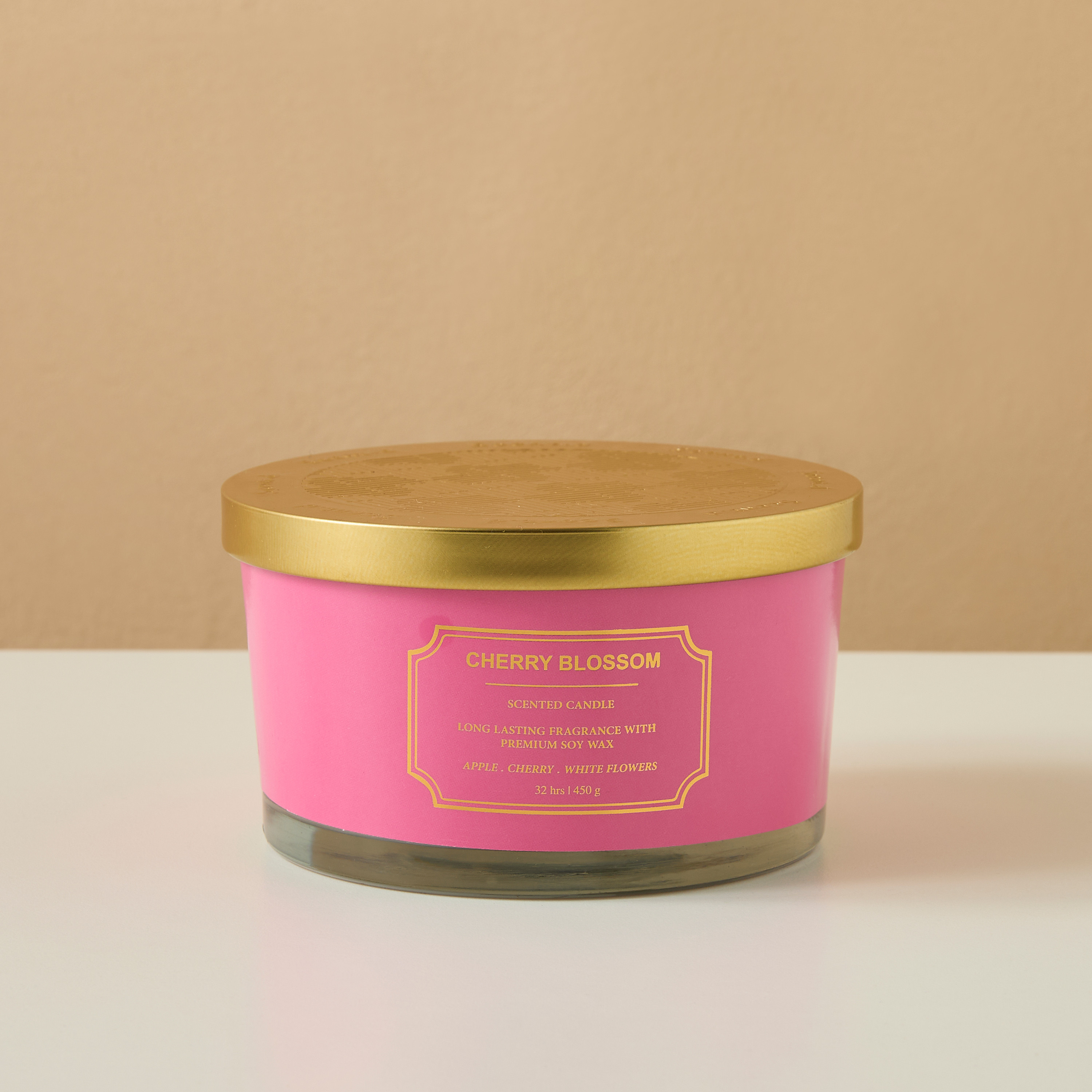 Scent.d Cherry Blossom Scented Jar Candle - 16 oz-household-homefragrance-candles-image-2