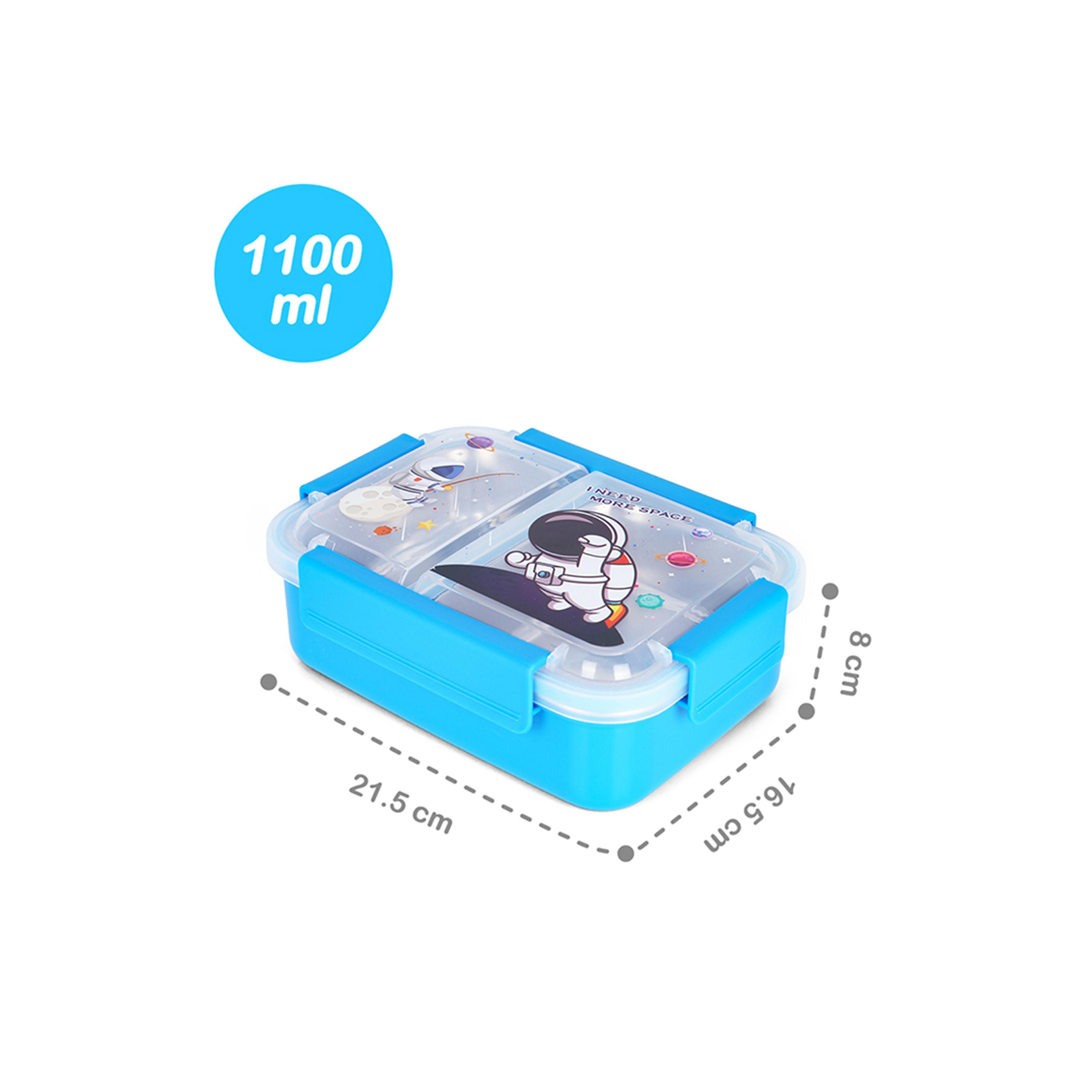 صندوق غداء إيزي كيدز، رائد فضاء، أزرق-school-lunchessentials-lunchboxes-image-6