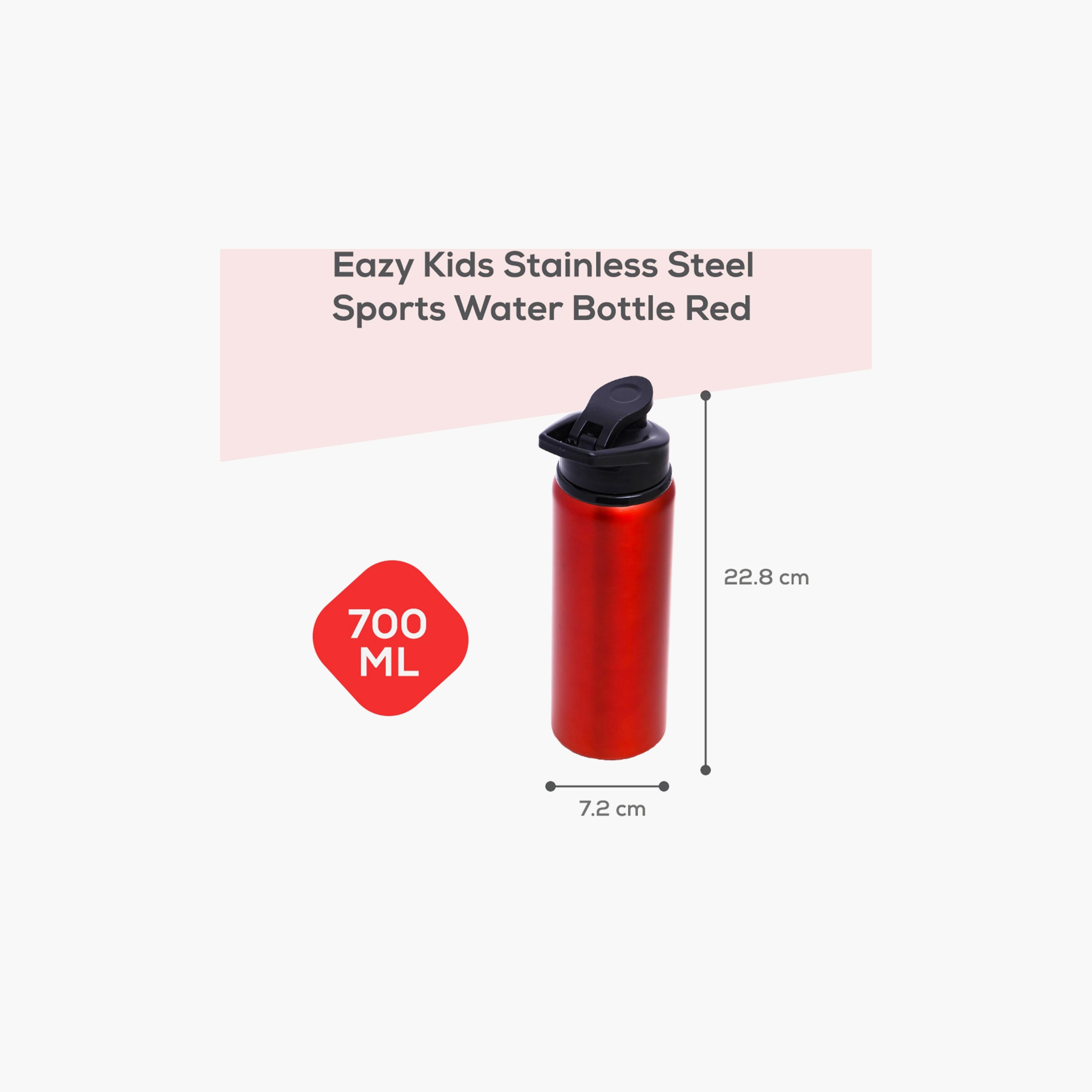 Eazy Kids Stainless Steel Sports Water Bottle, 700ml-school-waterbottles-image-21