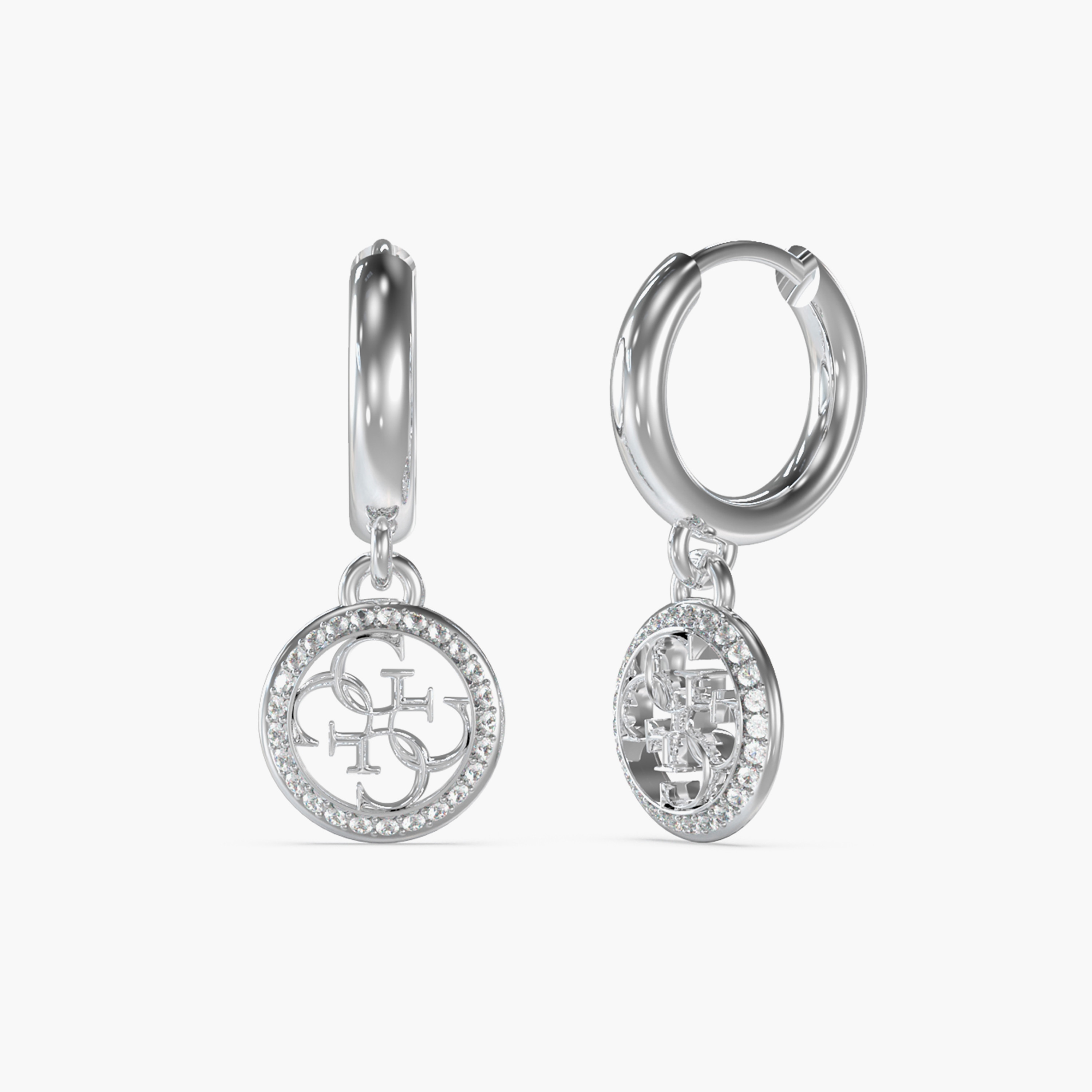أقراط هوجيز هوب ذو لايف إن 4 جي من جيس | JUBE02135JW-women-watchesandjewellery-jewellery-earrings-image-1