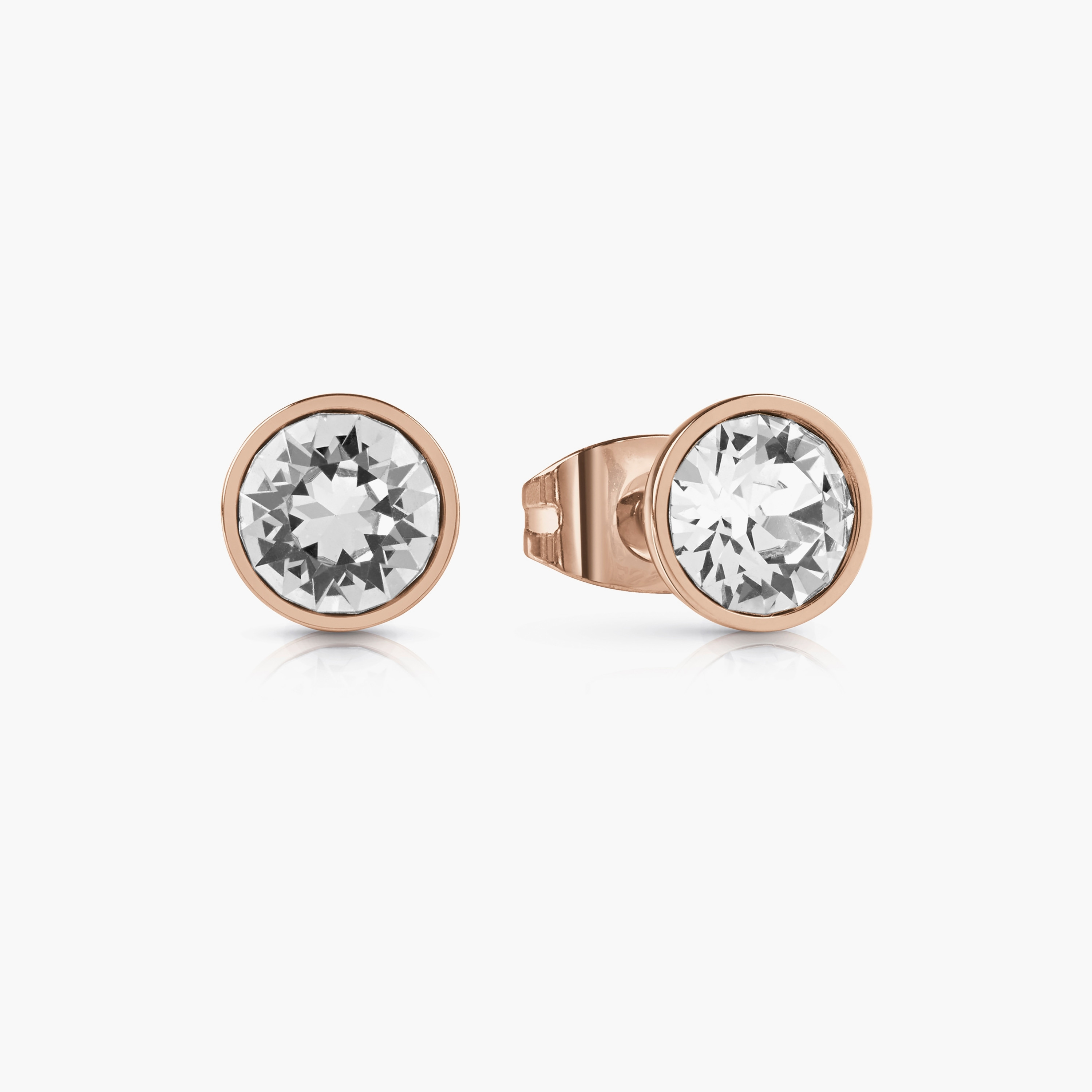 أقراط ستاد بارتي بلون ذهبي وردي من جيس | JUBE02159JW-women-watchesandjewellery-jewellery-earrings-image-1