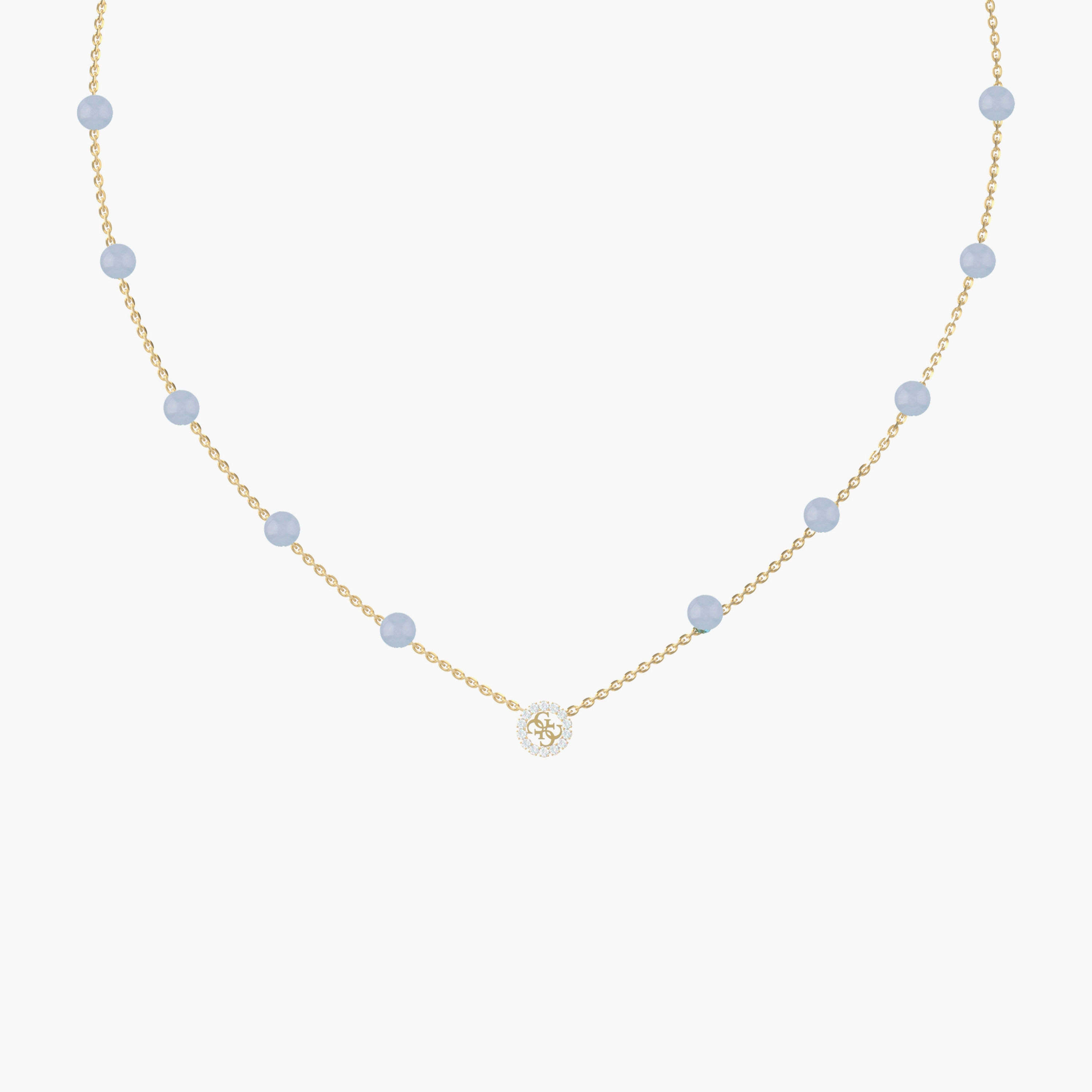Guess Natural Stones Necklace | JUBN03073JW-women-watchesandjewellery-jewellery-necklacesandpendants-image-2