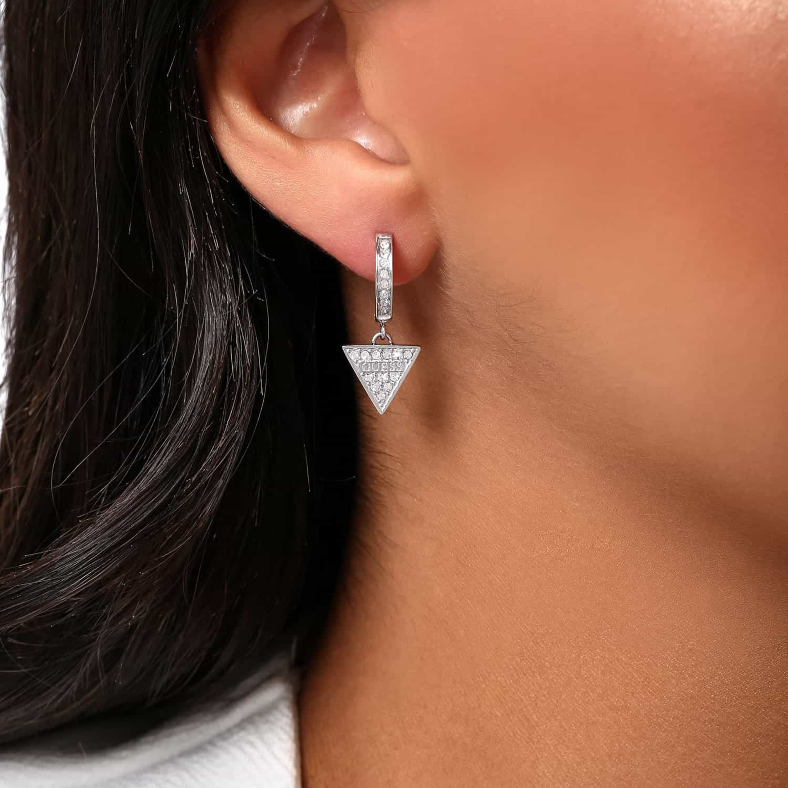 أقراط ذو هجيز مي تراينجل هجيز هوب من جيس | JUBE03135JW-women-watchesandjewellery-jewellery-earrings-image-3