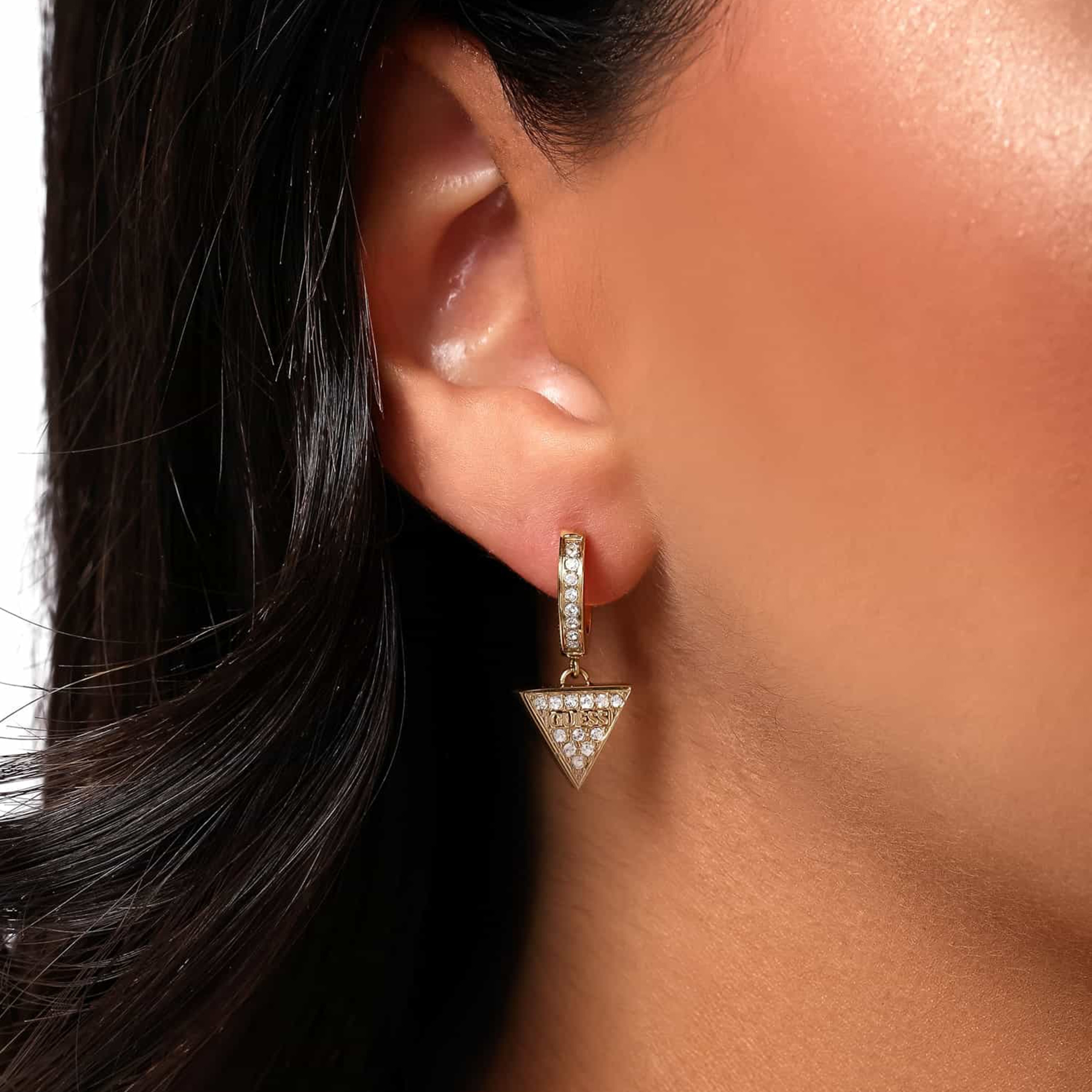 أقراط ذو هجيز مي تراينجل هجيز هوب من جيس | JUBE03135JW-women-watchesandjewellery-jewellery-earrings-image-7