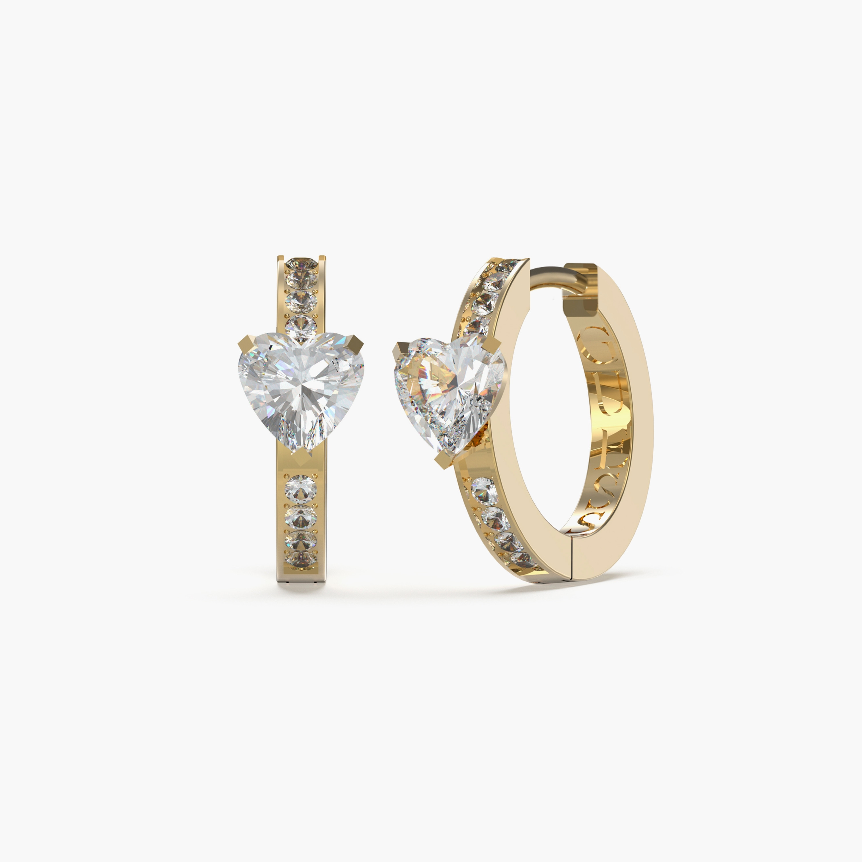 أقراط ذو هجيز مي هارت آند بايف هجيز هوب من جيس | JUBE03144JW-women-watchesandjewellery-jewellery-earrings-image-5
