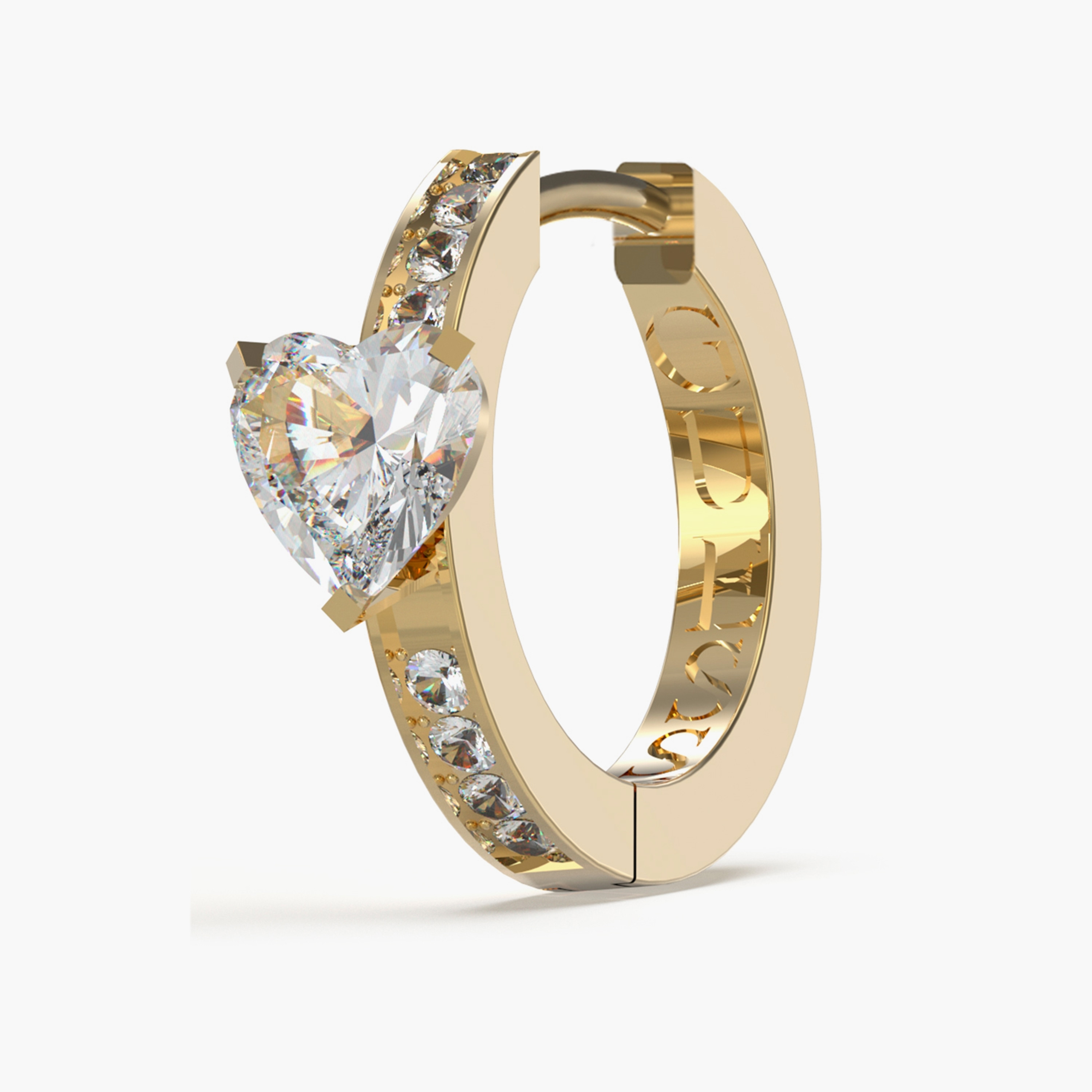 أقراط ذو هجيز مي هارت آند بايف هجيز هوب من جيس | JUBE03144JW-women-watchesandjewellery-jewellery-earrings-image-6