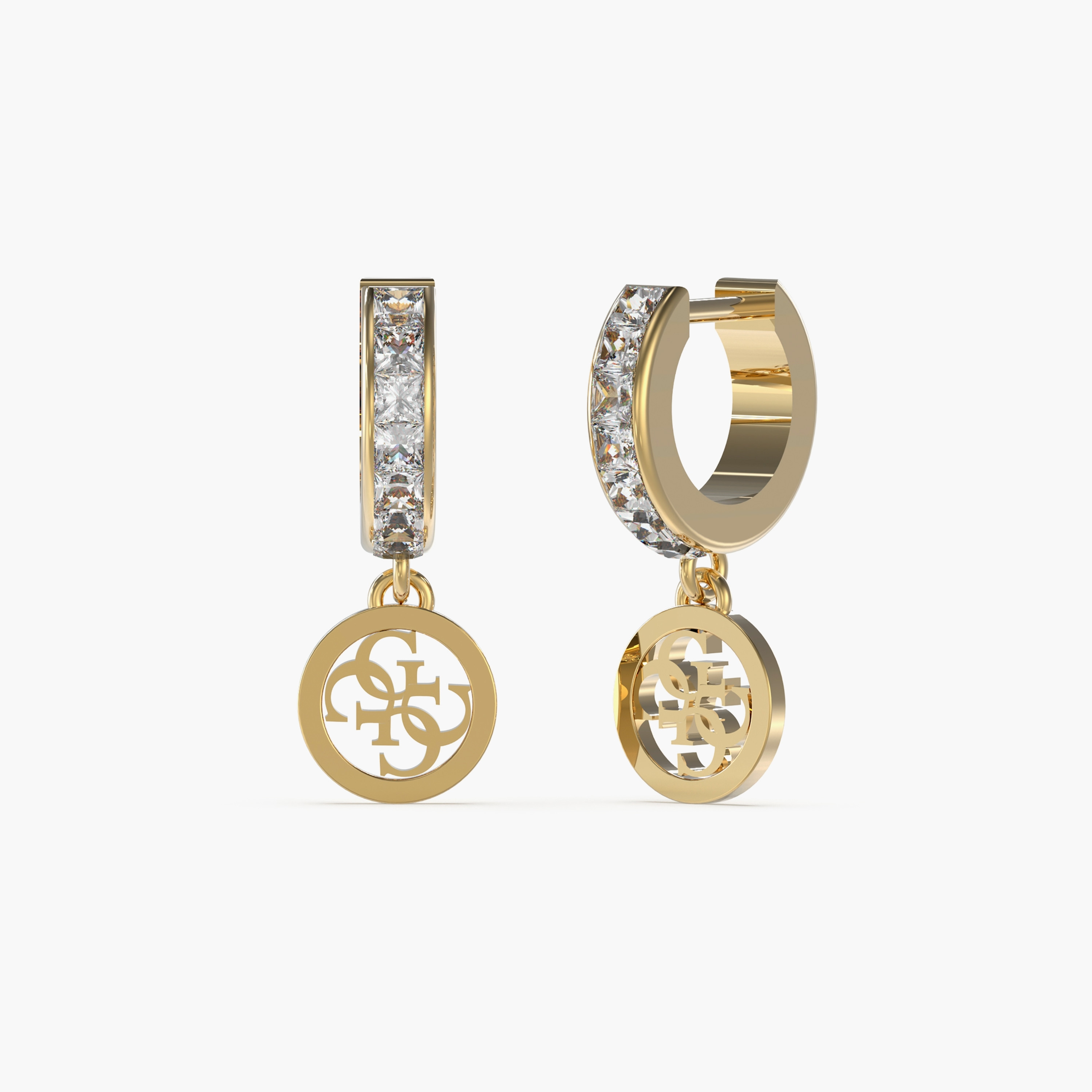 أقراط ذو هجيز مي كوين هجيز هوب من جيس بلون ذهبي | JUBE03147JW-women-watchesandjewellery-jewellery-earrings-image-1