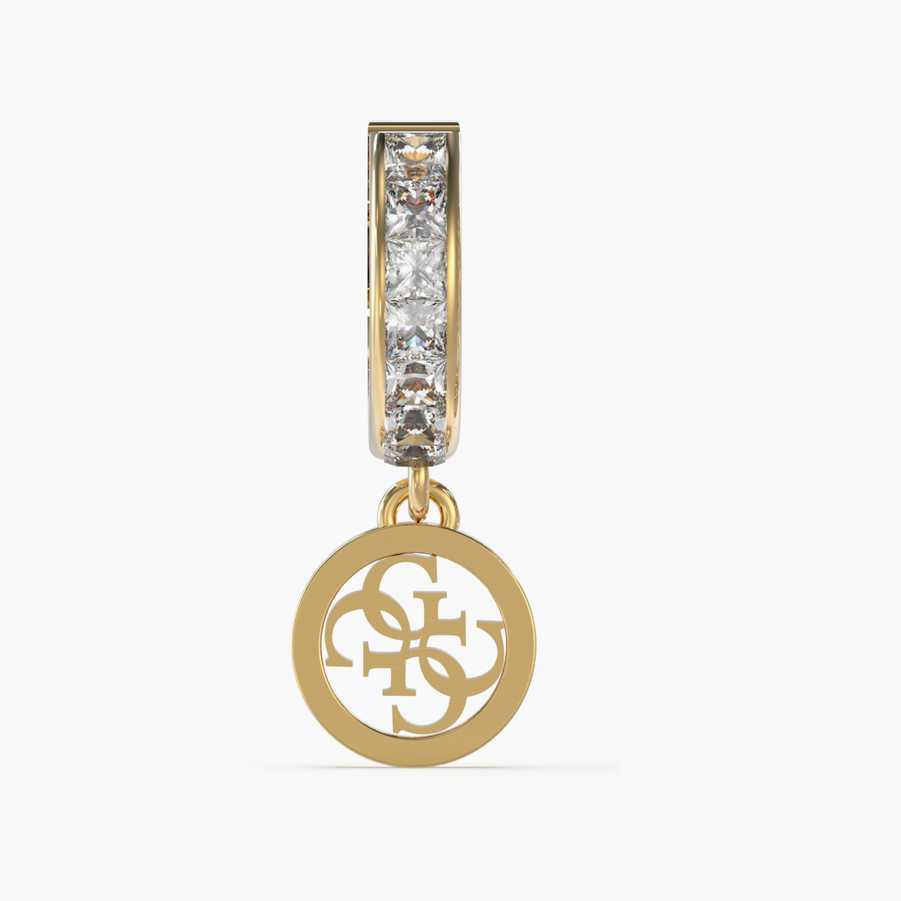 أقراط ذو هجيز مي كوين هجيز هوب من جيس بلون ذهبي | JUBE03147JW-women-watchesandjewellery-jewellery-earrings-image-2