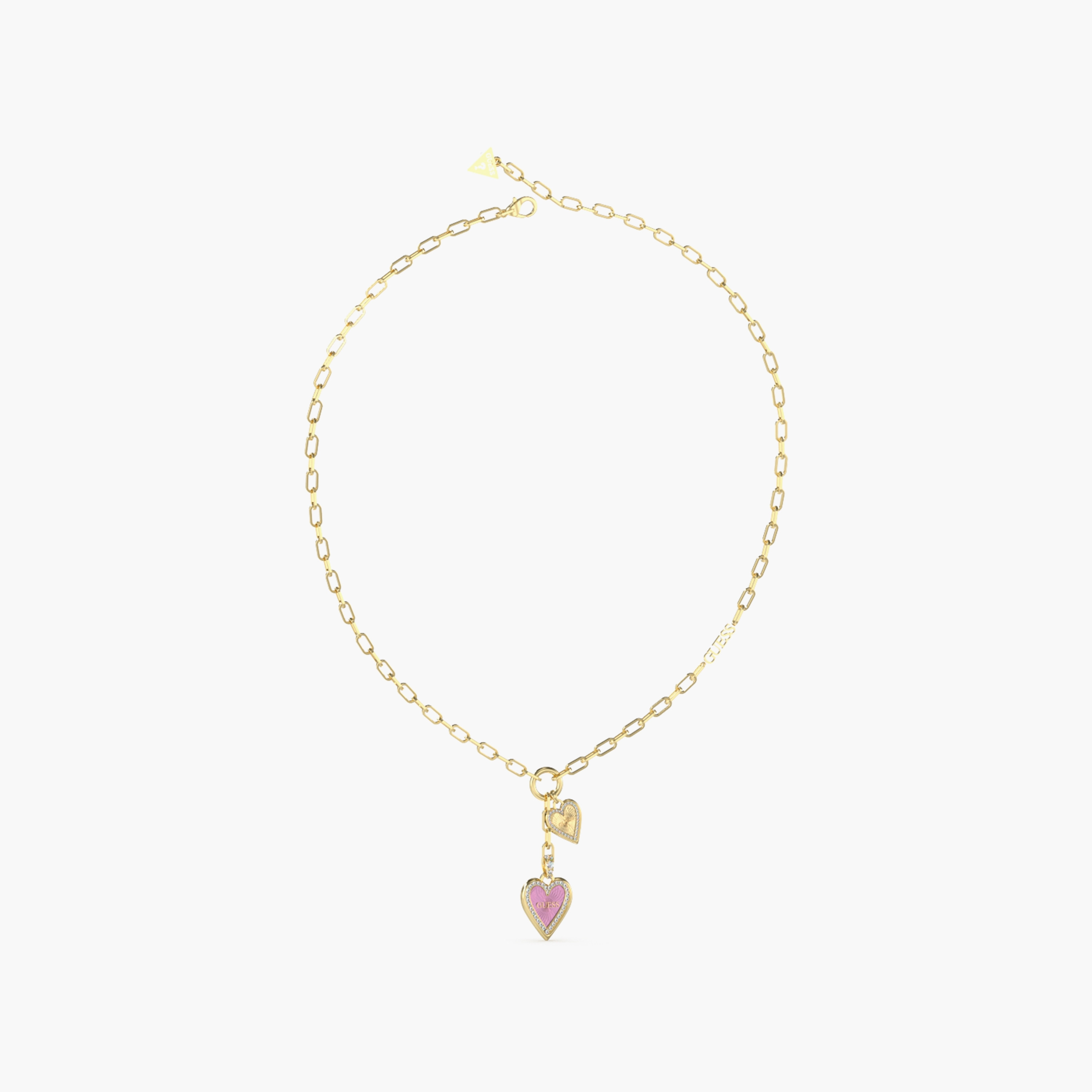 قلادة ذات لاف مي تيندر دبل هارت من جيس | JUBN03234JW-women-watchesandjewellery-jewellery-necklacesandpendants-image-1