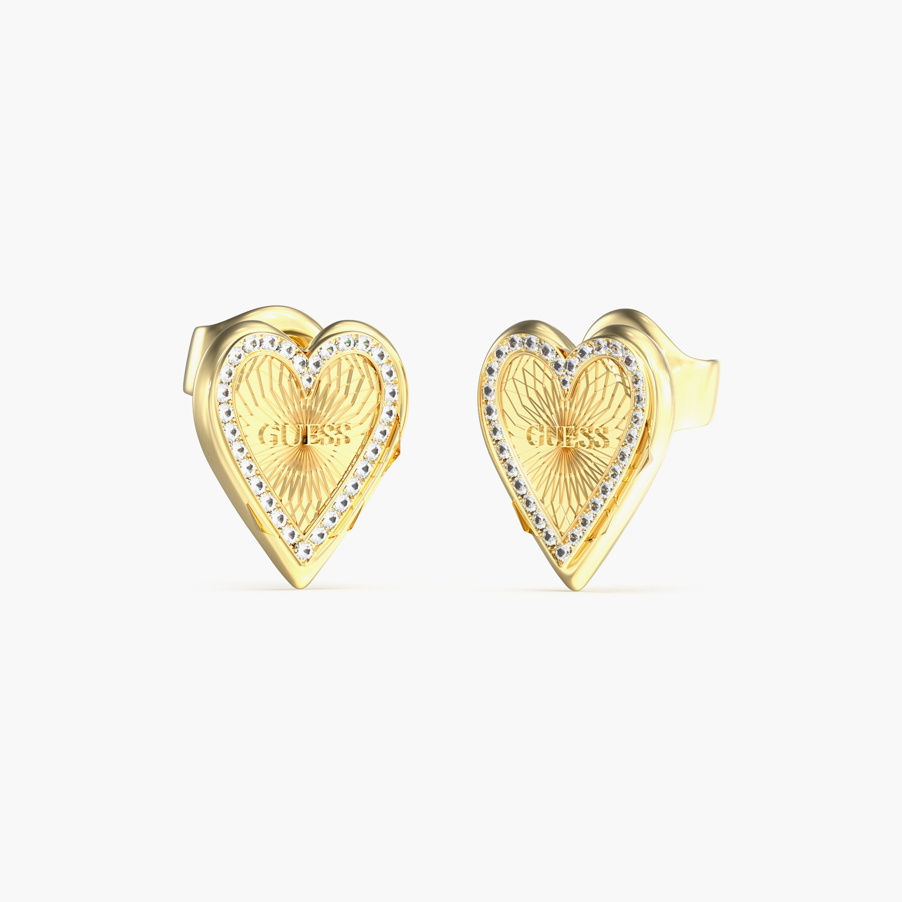 أقراط ذو لاف مي تيندر هارت ستاد من جيس | JUBE03237JW-women-watchesandjewellery-jewellery-earrings-image-1