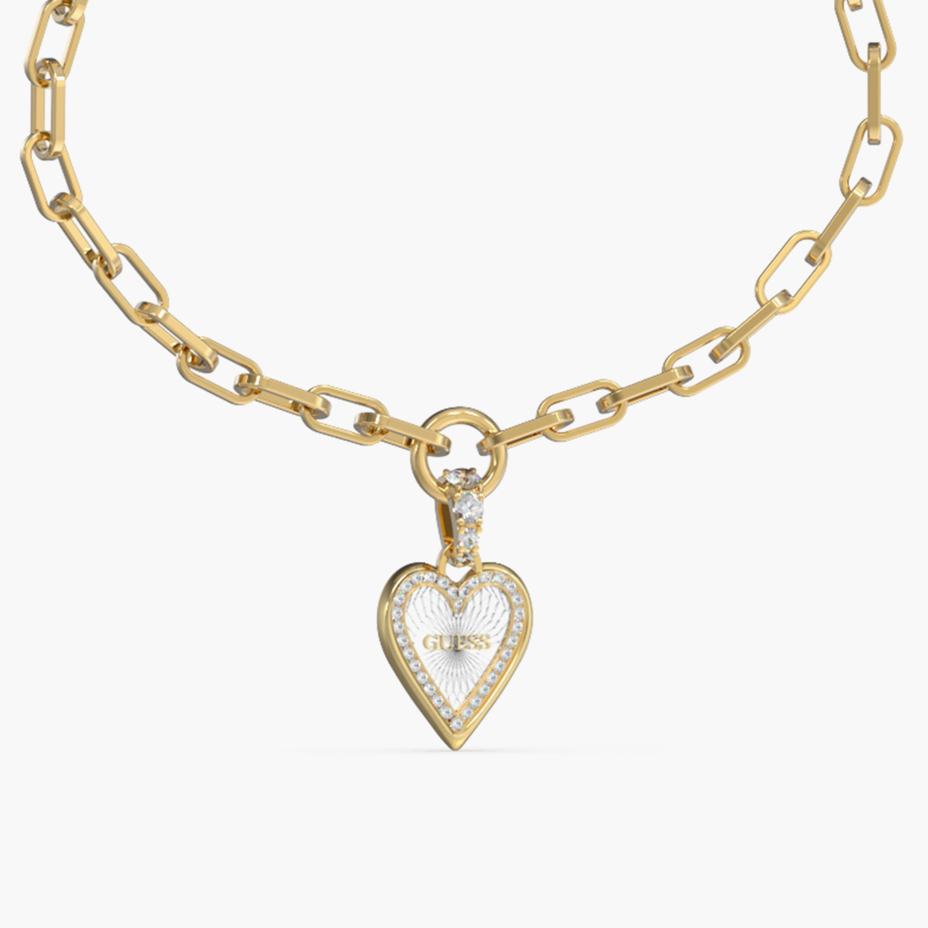 سوار ذو لاف مي تيندر بابيرلينك بلون ذهبي من جيس | JUBB03240JW-women-watchesandjewellery-jewellery-banglesandbracelets-image-2