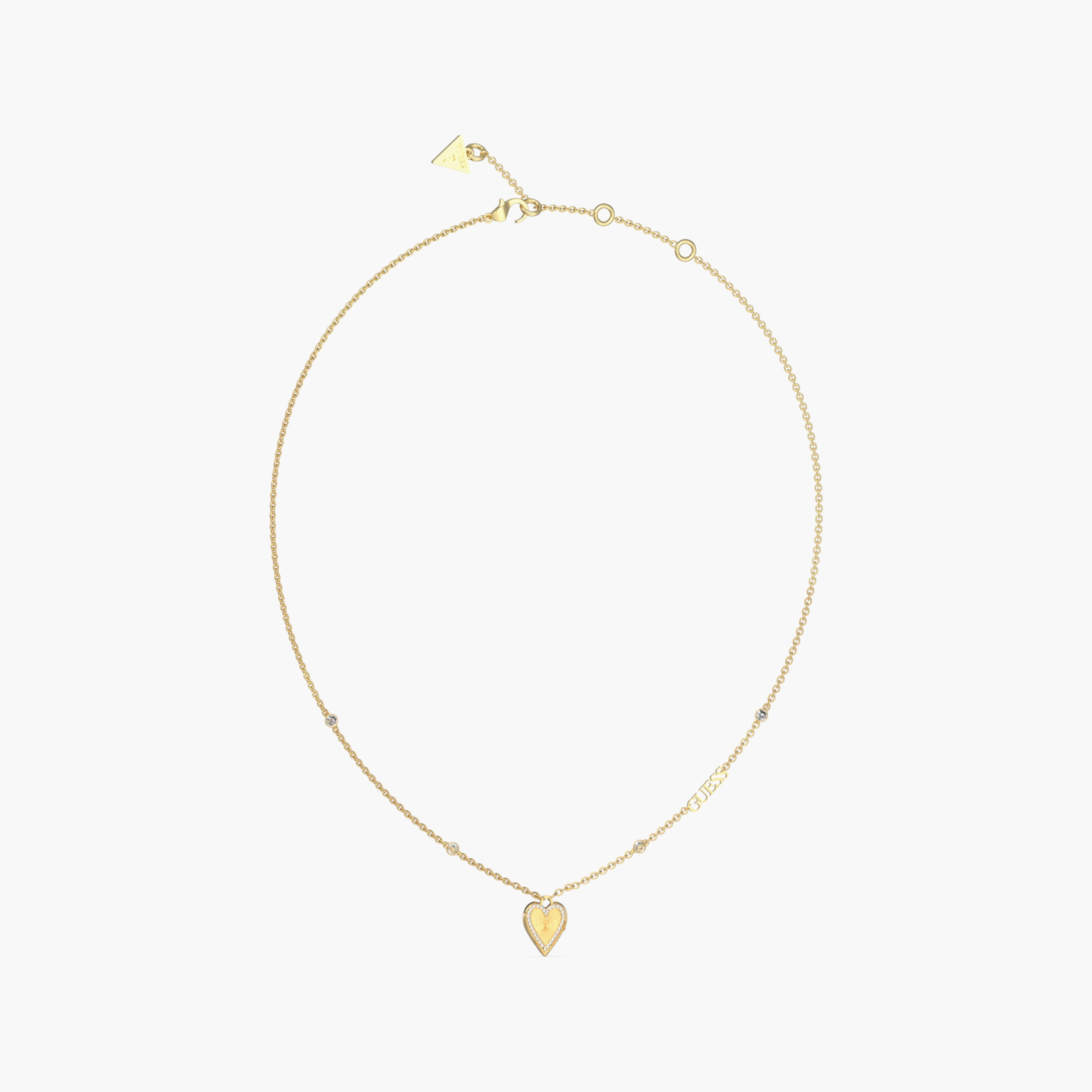 قلادة ذات لاف مي تيندر سينجل هارت من جيس | JUBN03241JW-women-watchesandjewellery-jewellery-necklacesandpendants-image-1