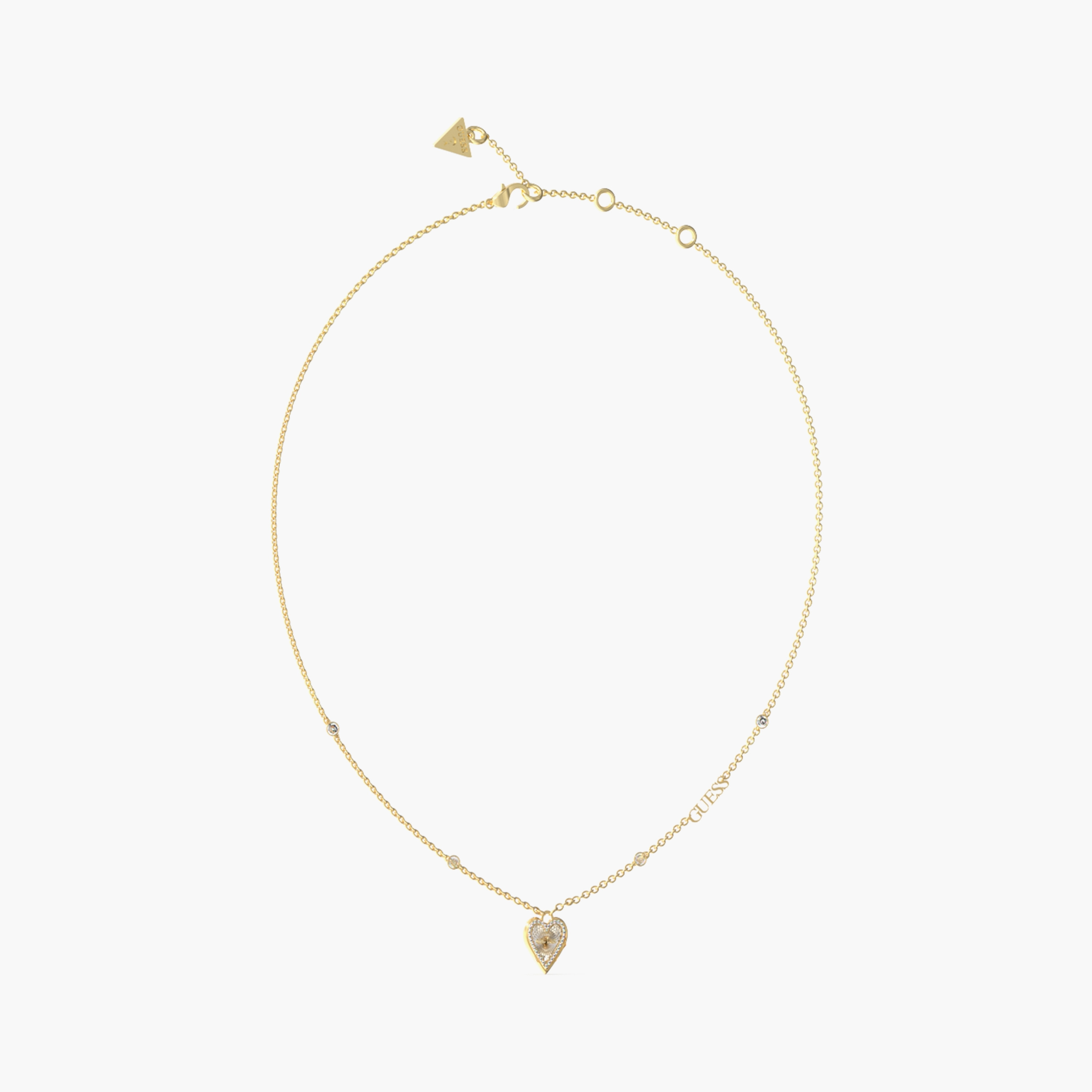 قلادة ذات لاف مي تيندر سينجل هارت من جيس | JUBN03241JW-women-watchesandjewellery-jewellery-necklacesandpendants-image-1
