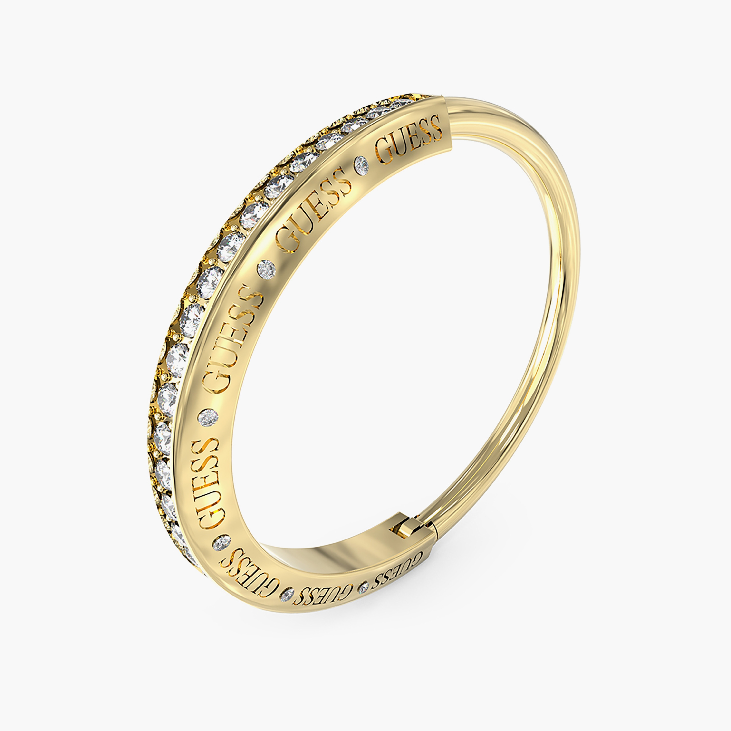 Guess Gold Bond Bracelet | JUBB03252JW-women-watchesandjewellery-jewellery-banglesandbracelets-image-1